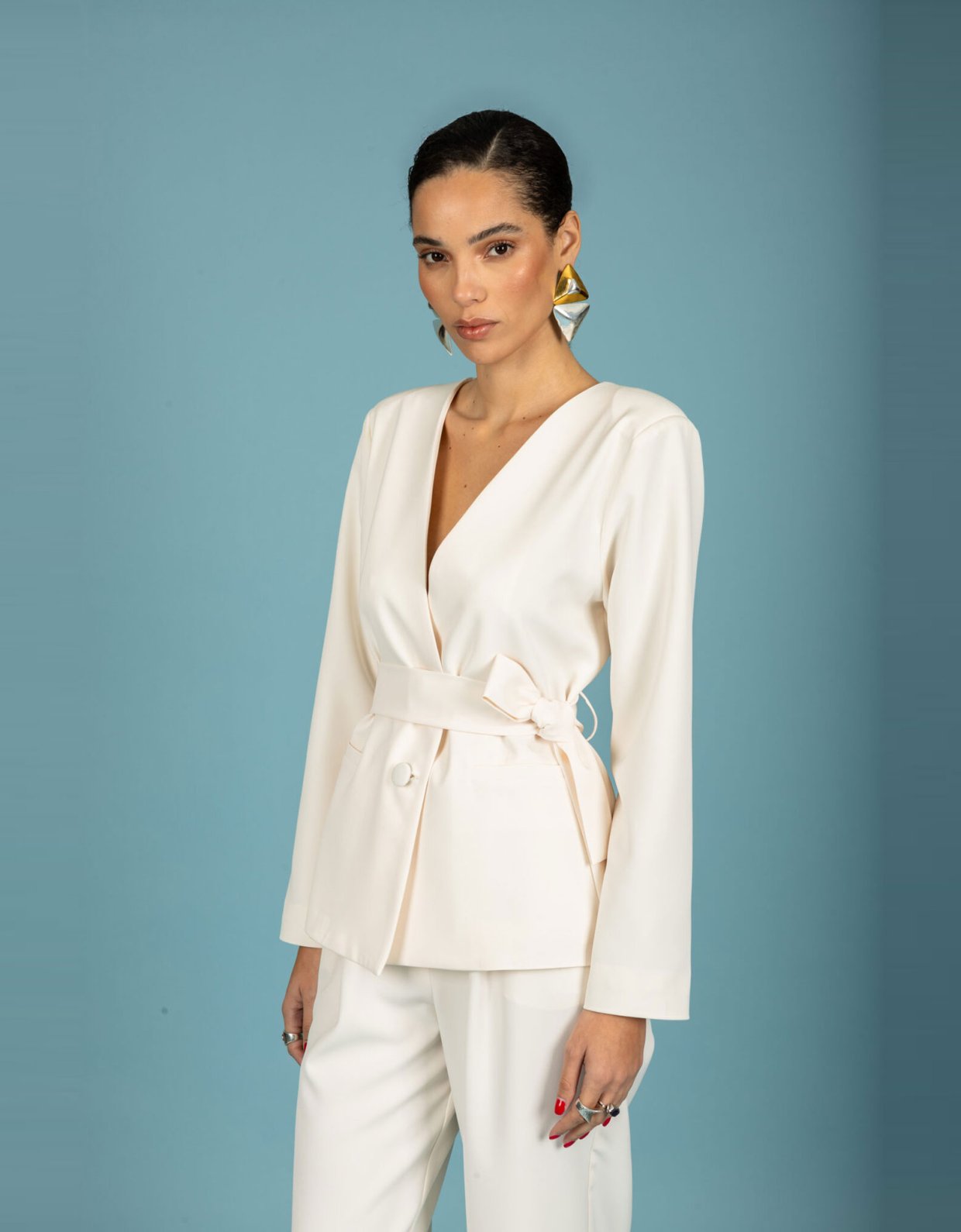 Chaton Fernanda blazer vanilla