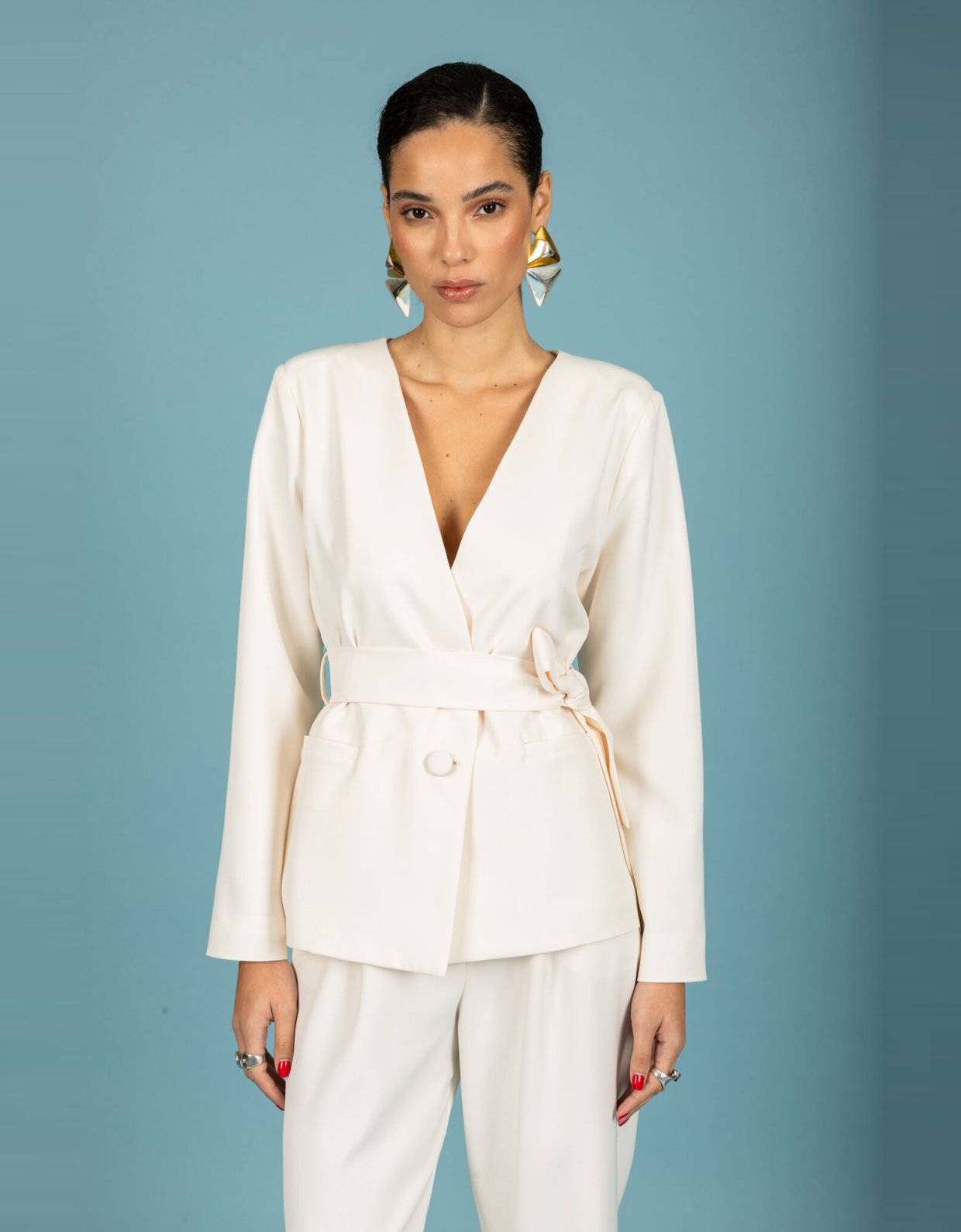 Chaton Fernanda blazer vanilla