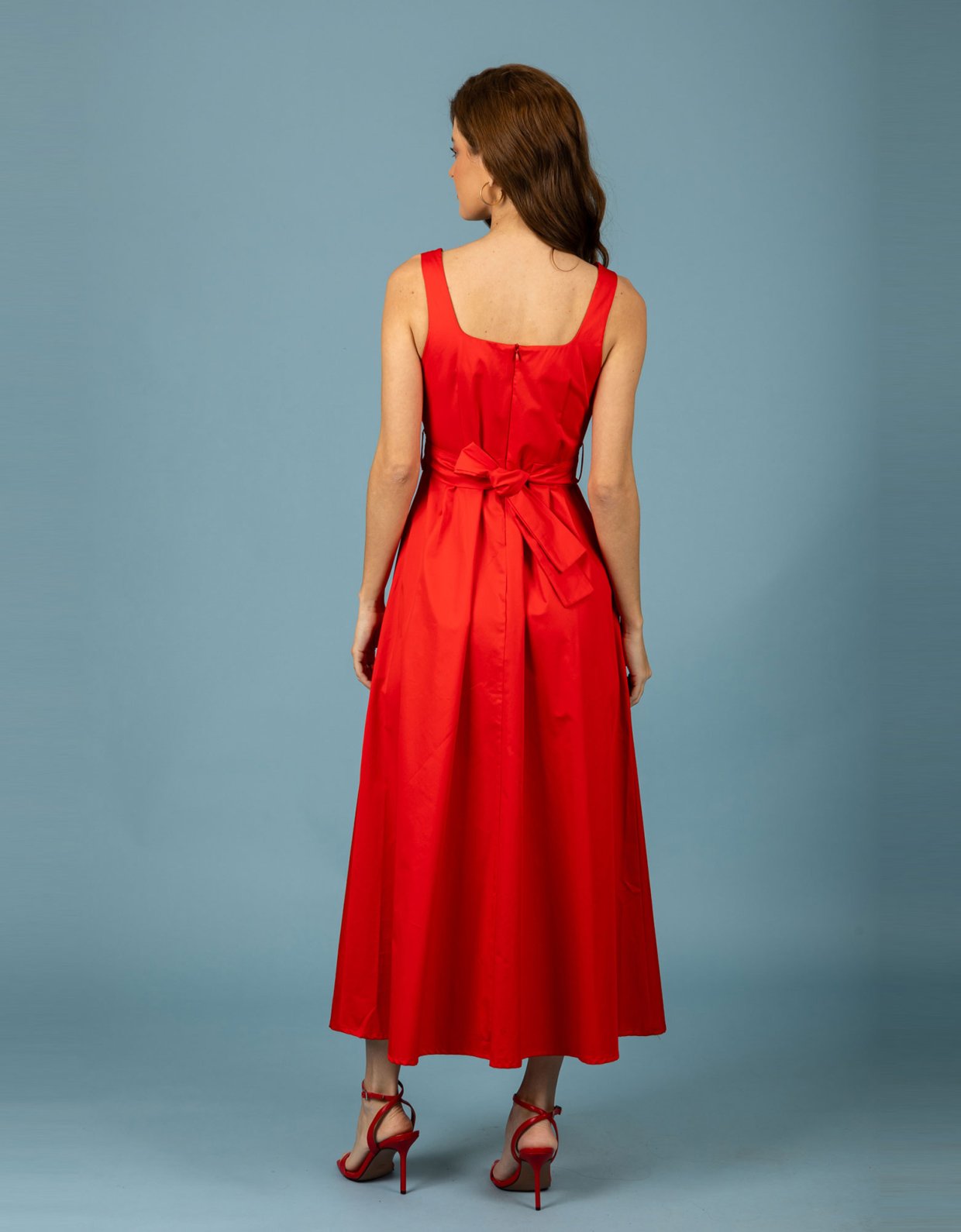 Chaton Fernando dress coral