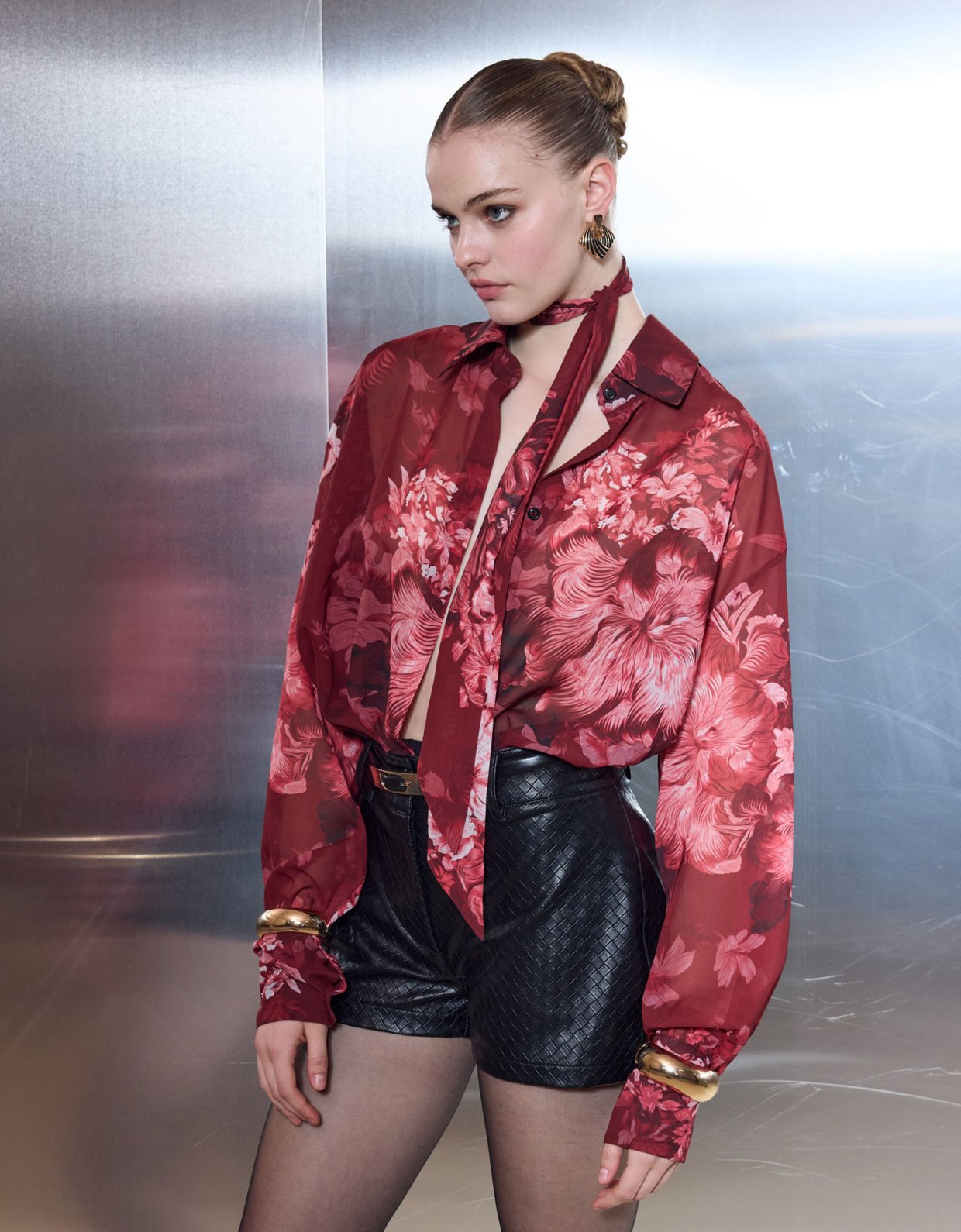 Ciel Concept Festive  oversized shirt