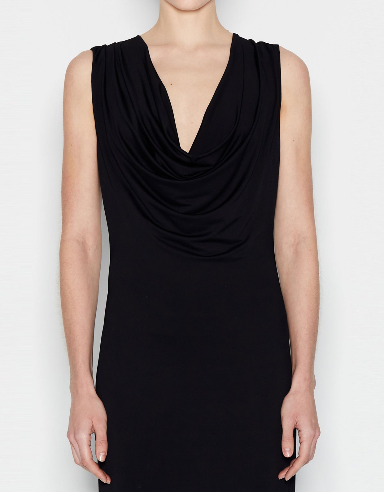 Nadia Rapti Film noir maxi dress