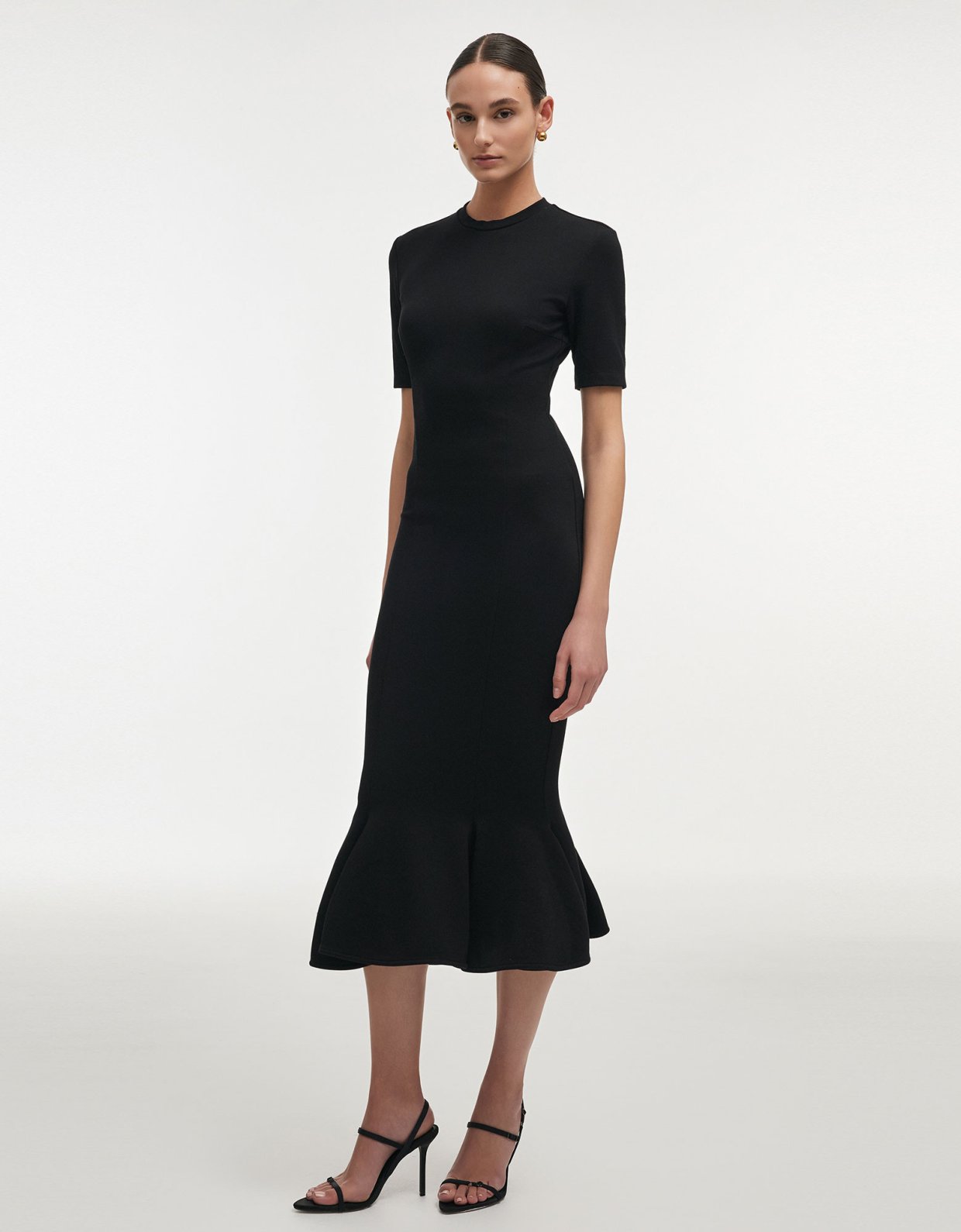 Nadia Rapti Fleur dress black