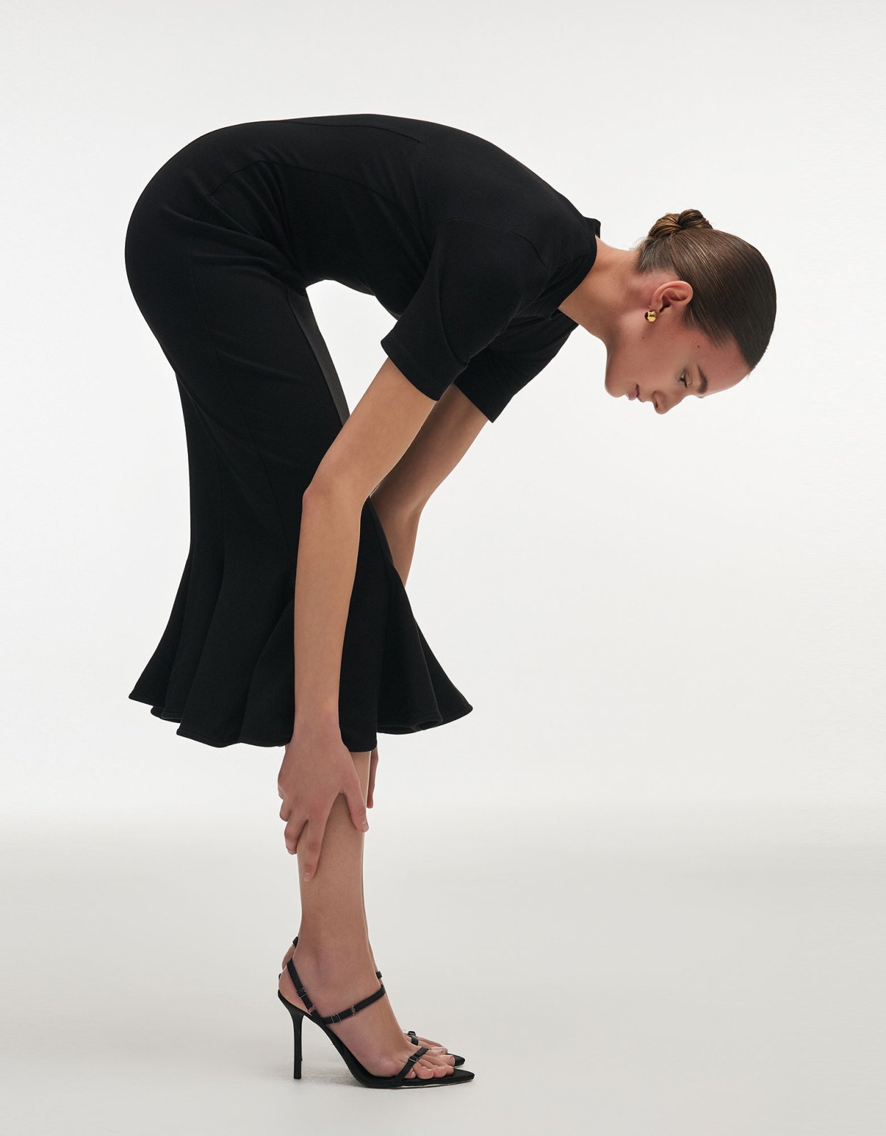 Nadia Rapti Fleur dress black