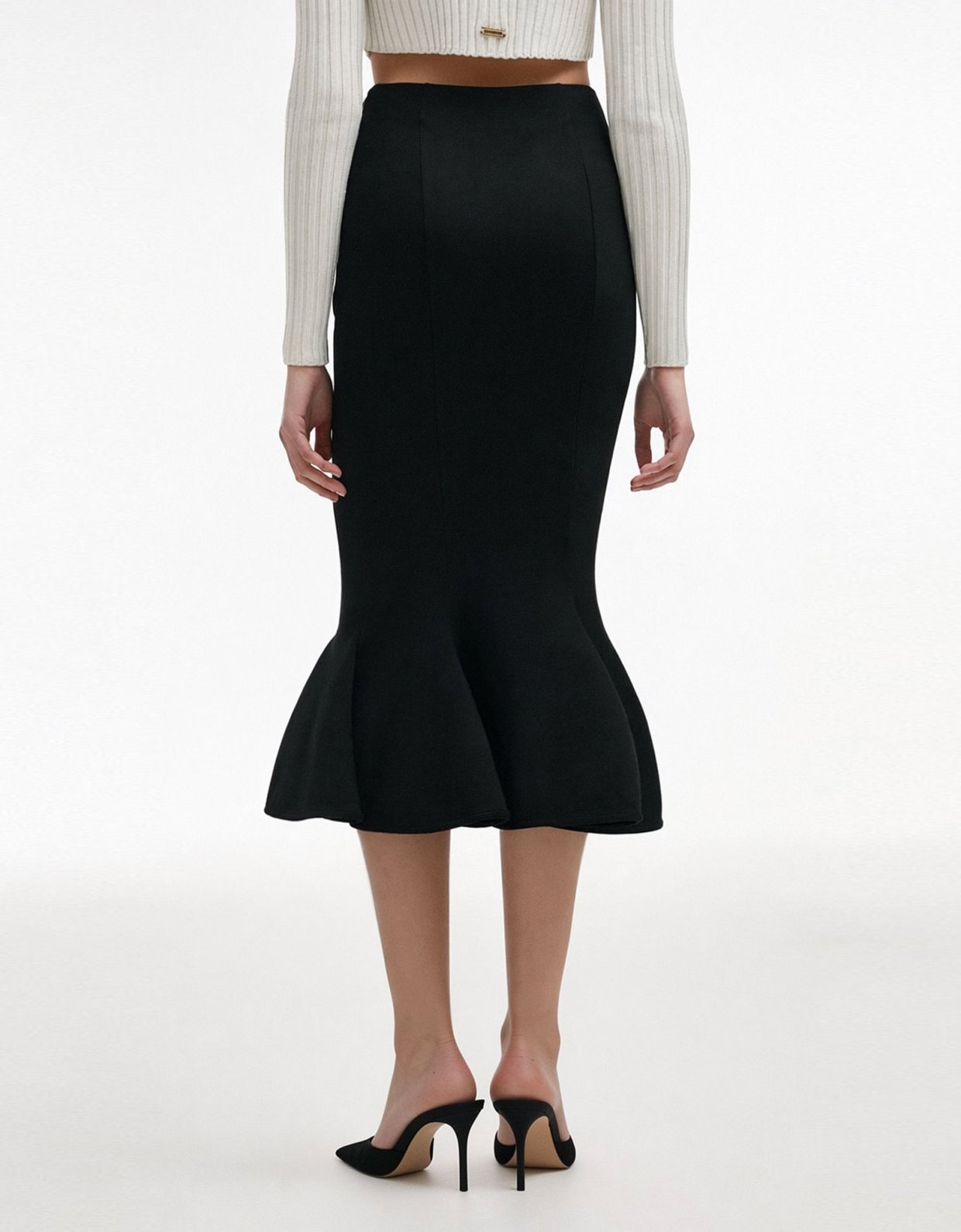 Nadia Rapti Fleur skirt black