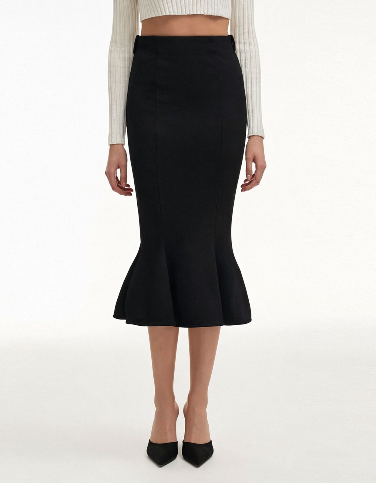 Nadia Rapti Fleur skirt black
