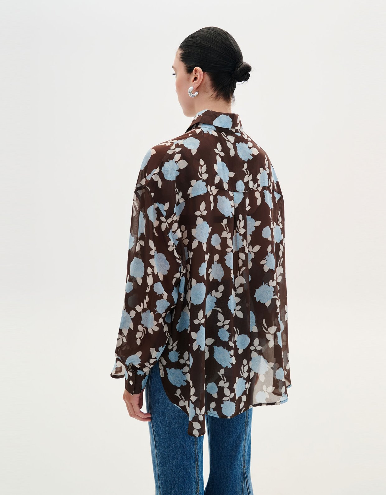 Combos Knitwear Floral printed shirt