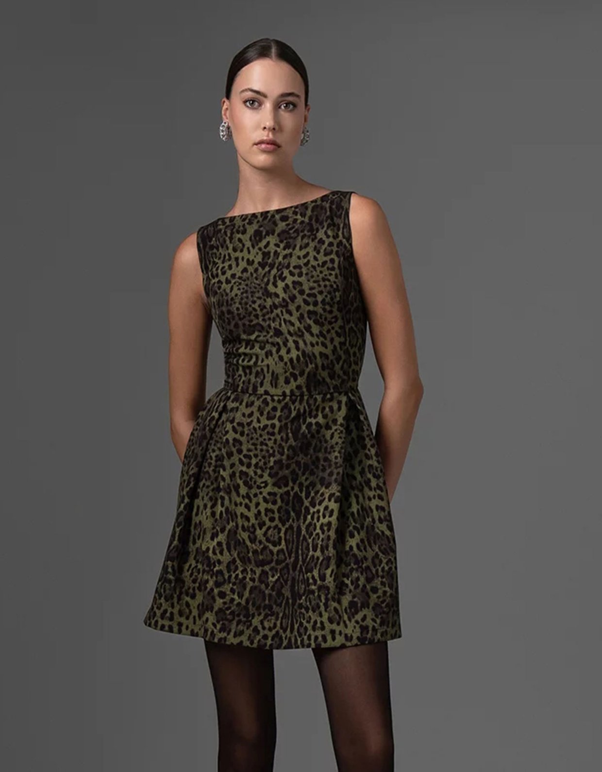 Foreveryoung Riya olive dress