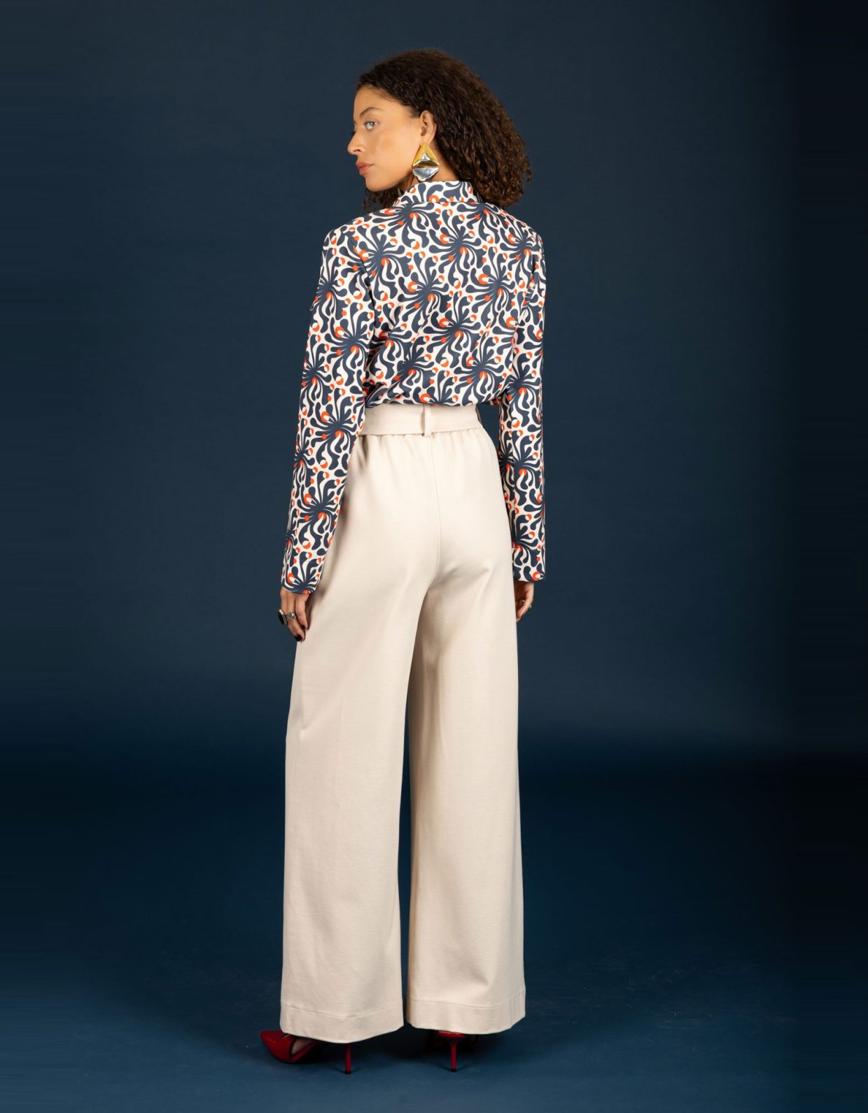 Chaton Fuller shirt blue