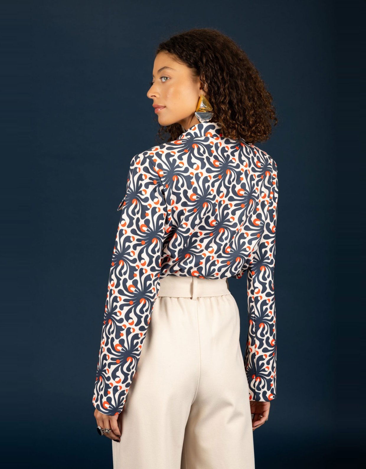 Chaton Fuller shirt blue