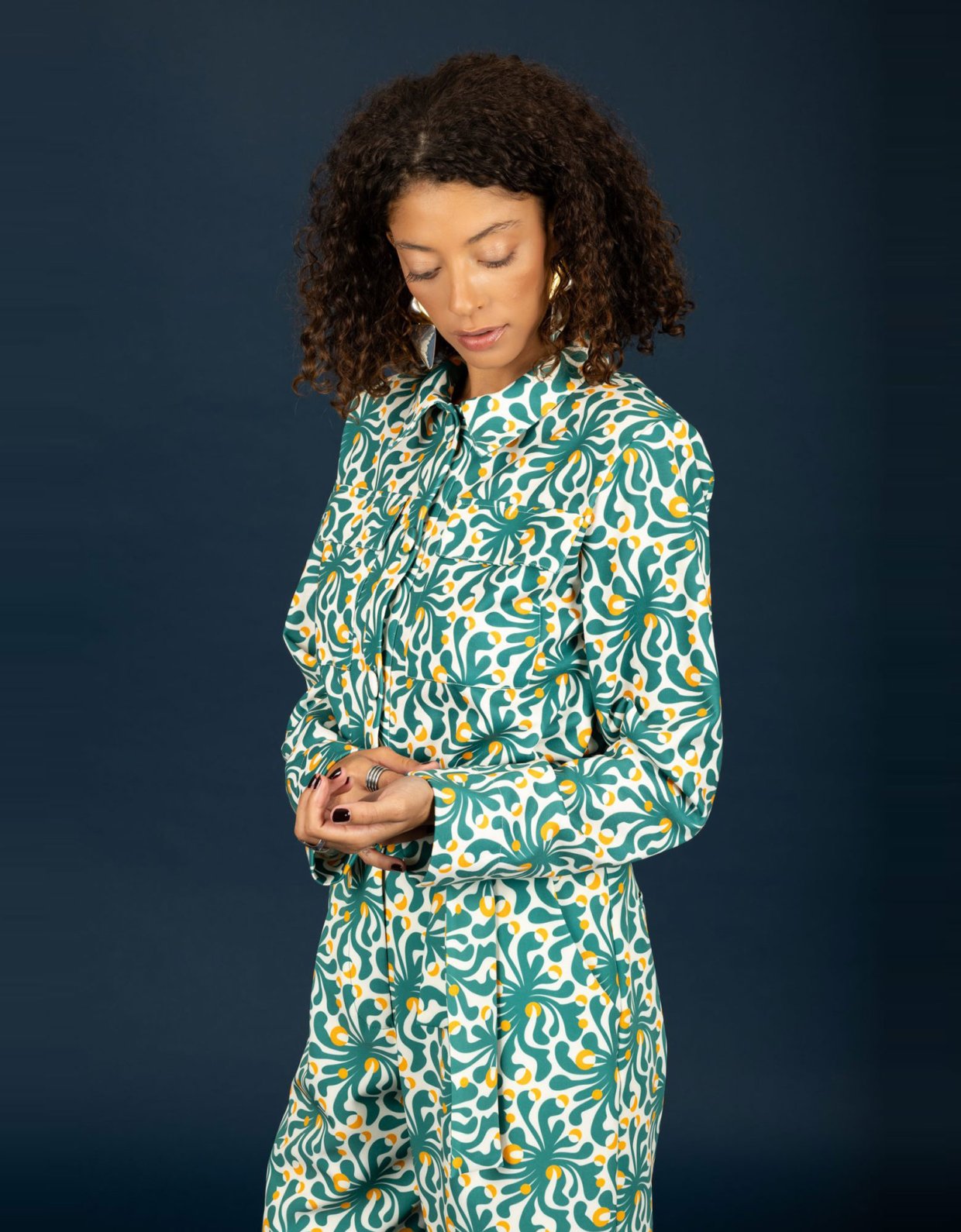 Chaton Fuller shirt green