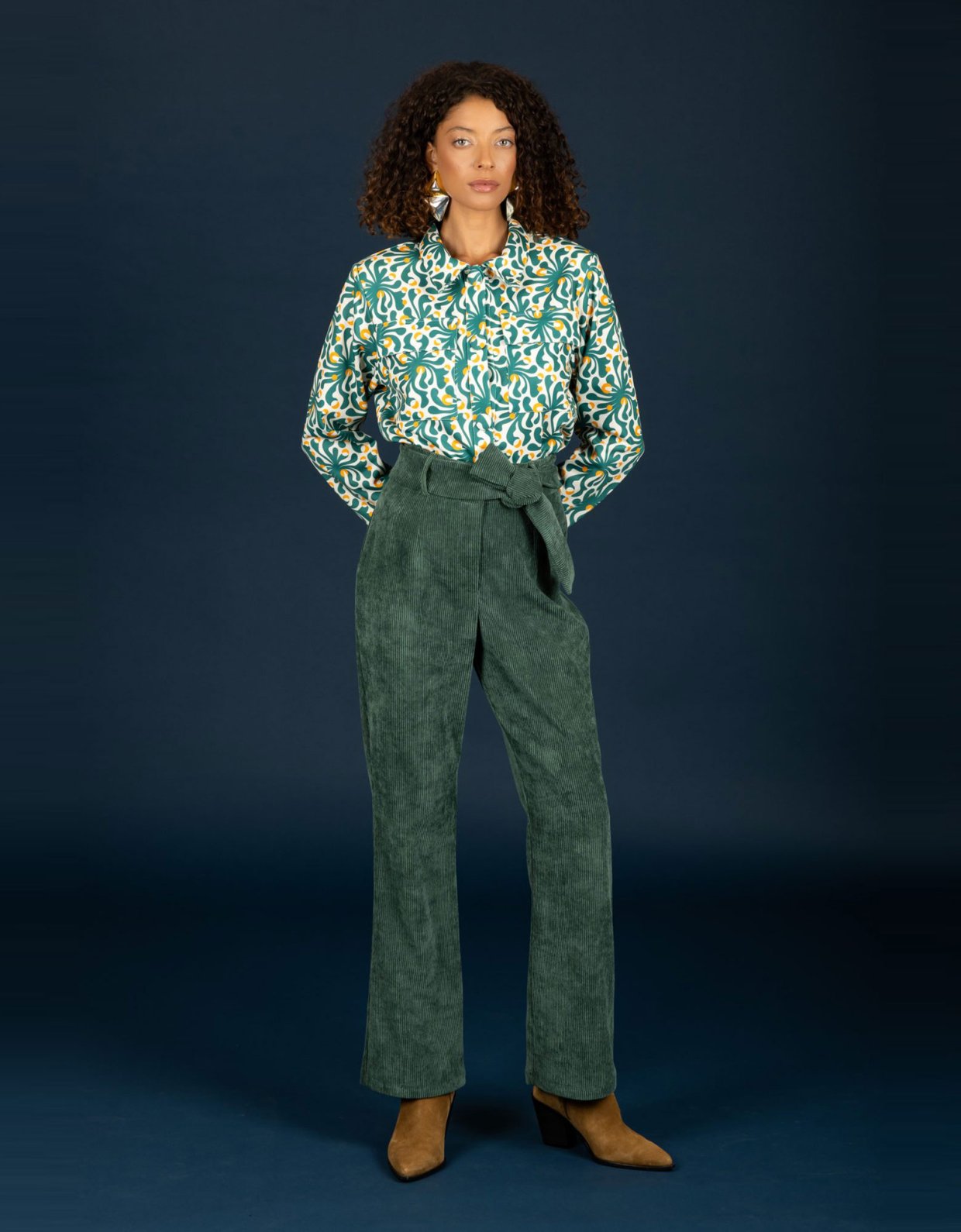 Chaton Fuller shirt green