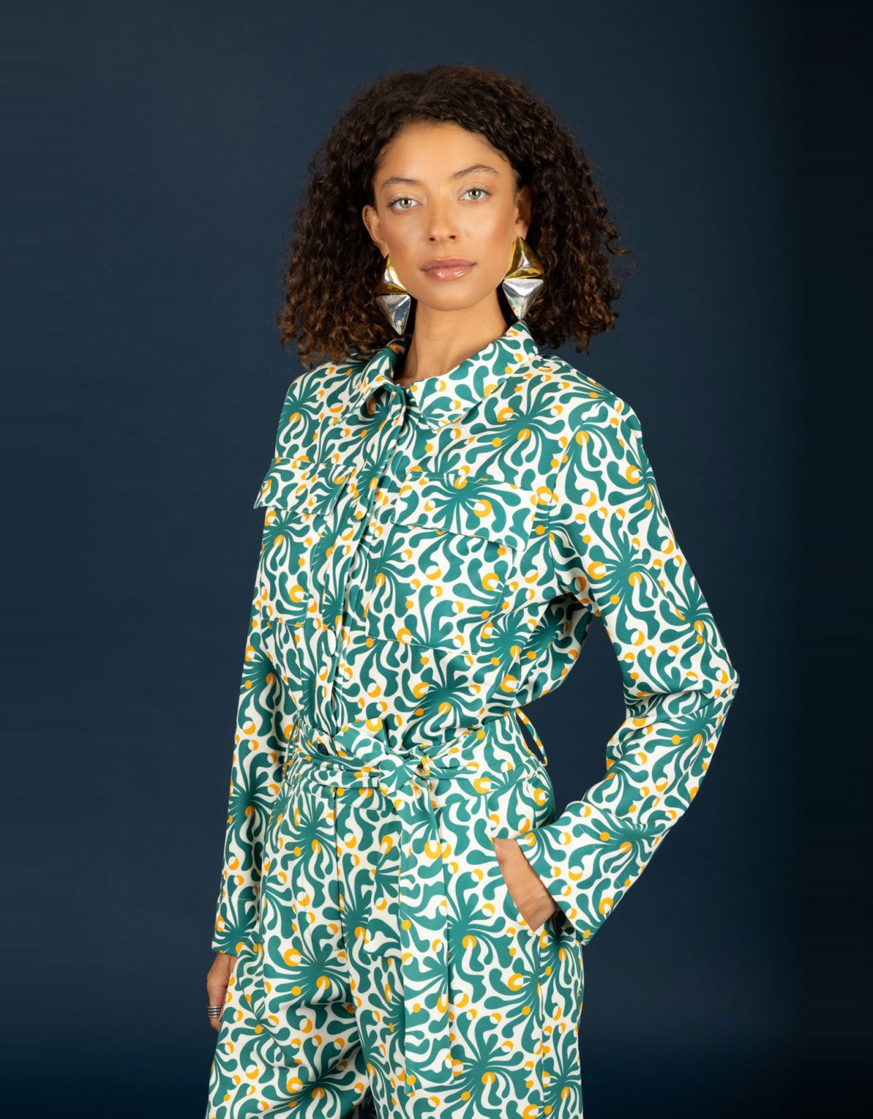 Chaton Fuller shirt green