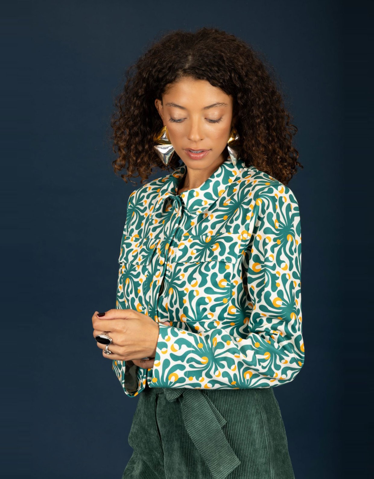 Chaton Fuller shirt green