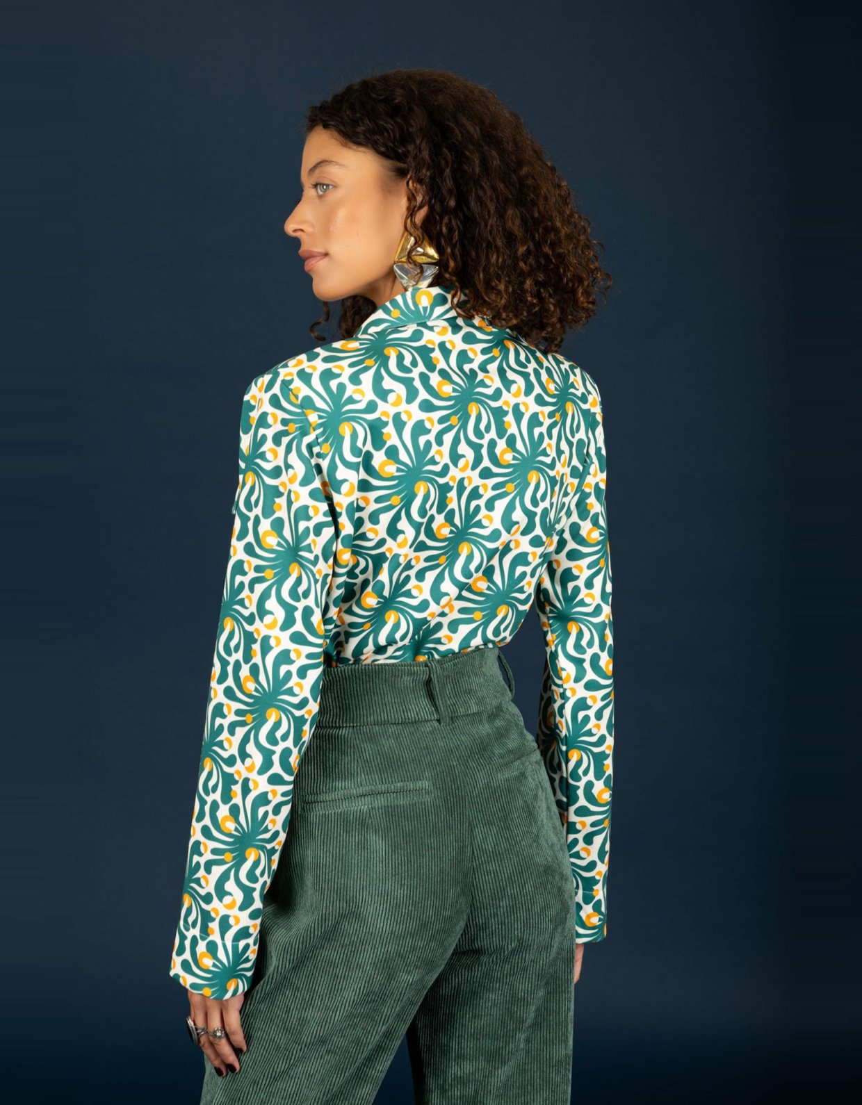 Chaton Fuller shirt green