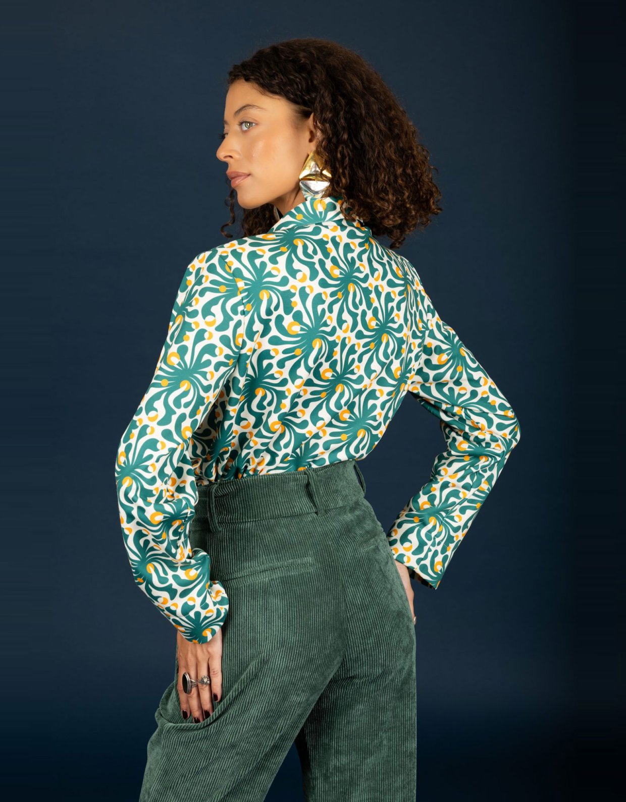 Chaton Fuller shirt green
