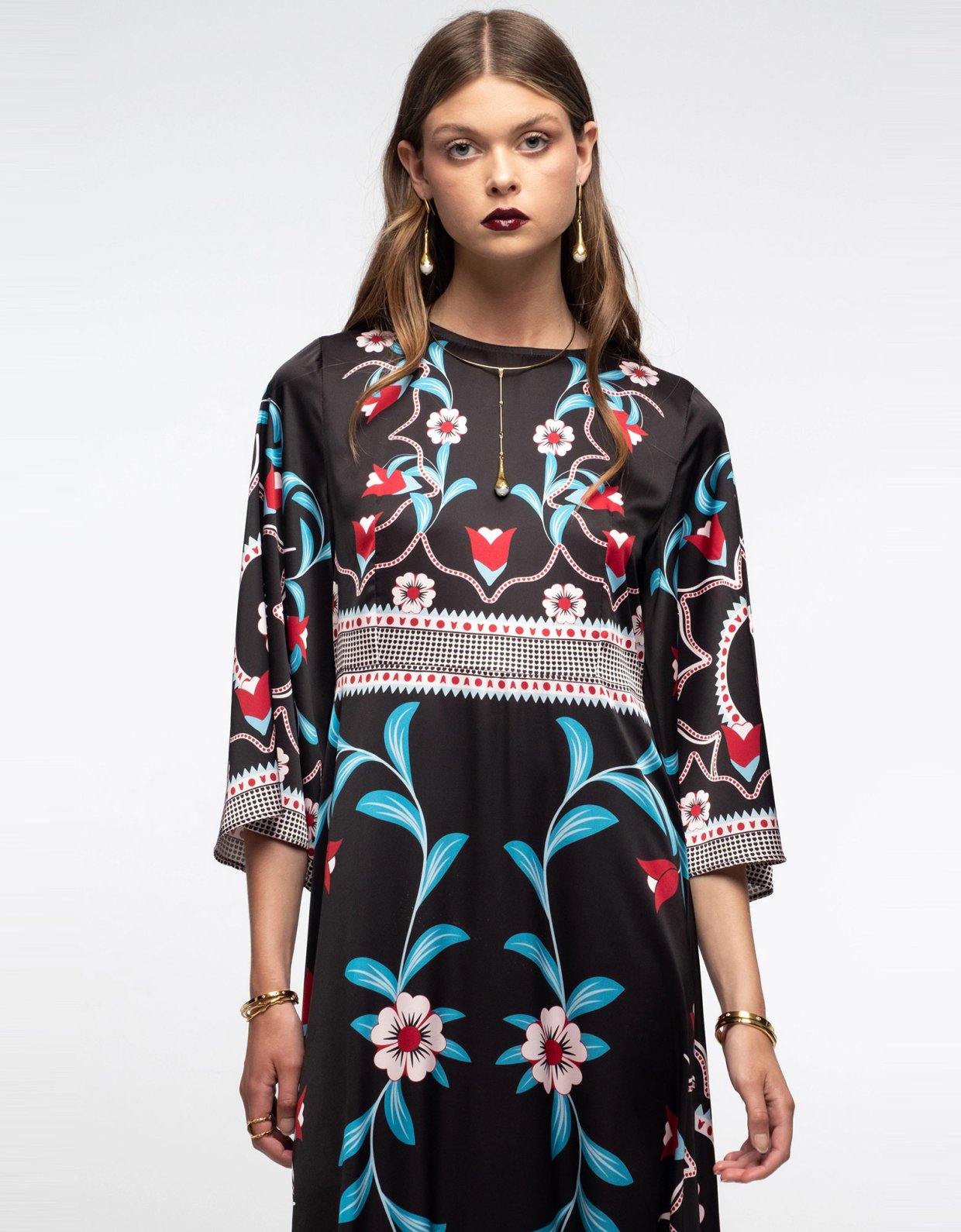 Peace and Chaos Garland long dress