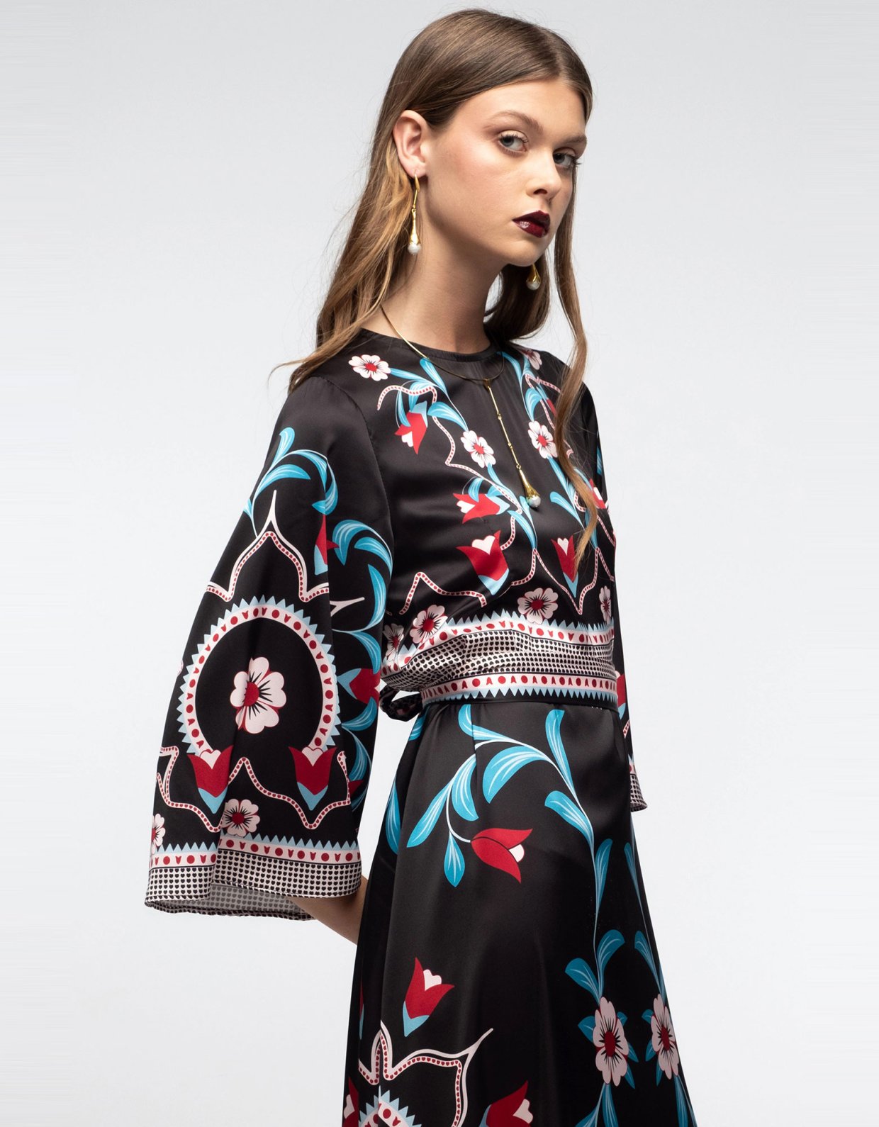 Peace and Chaos Garland long dress