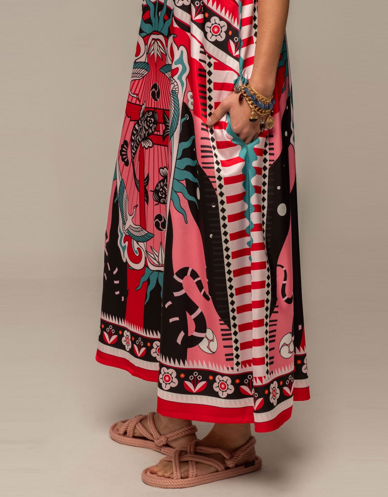 Peace and Chaos Genesis dress