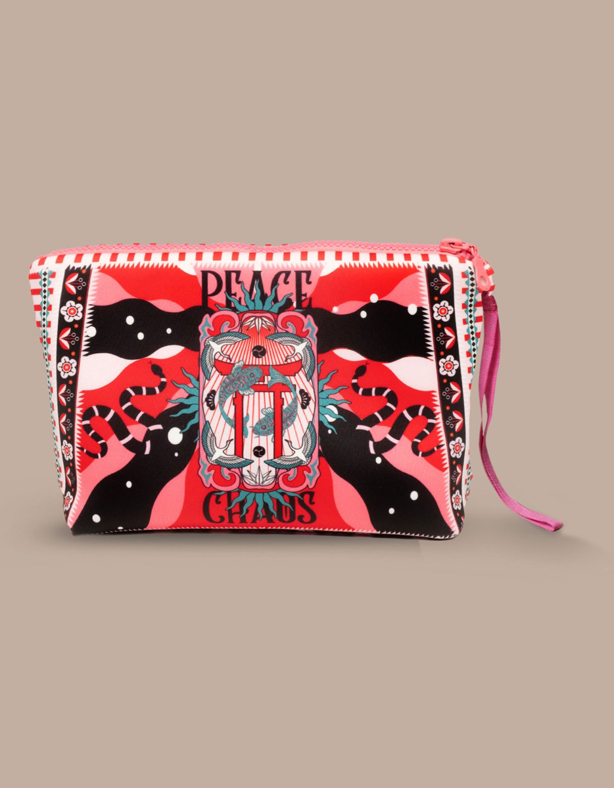 Peace and Chaos Genesis pouch