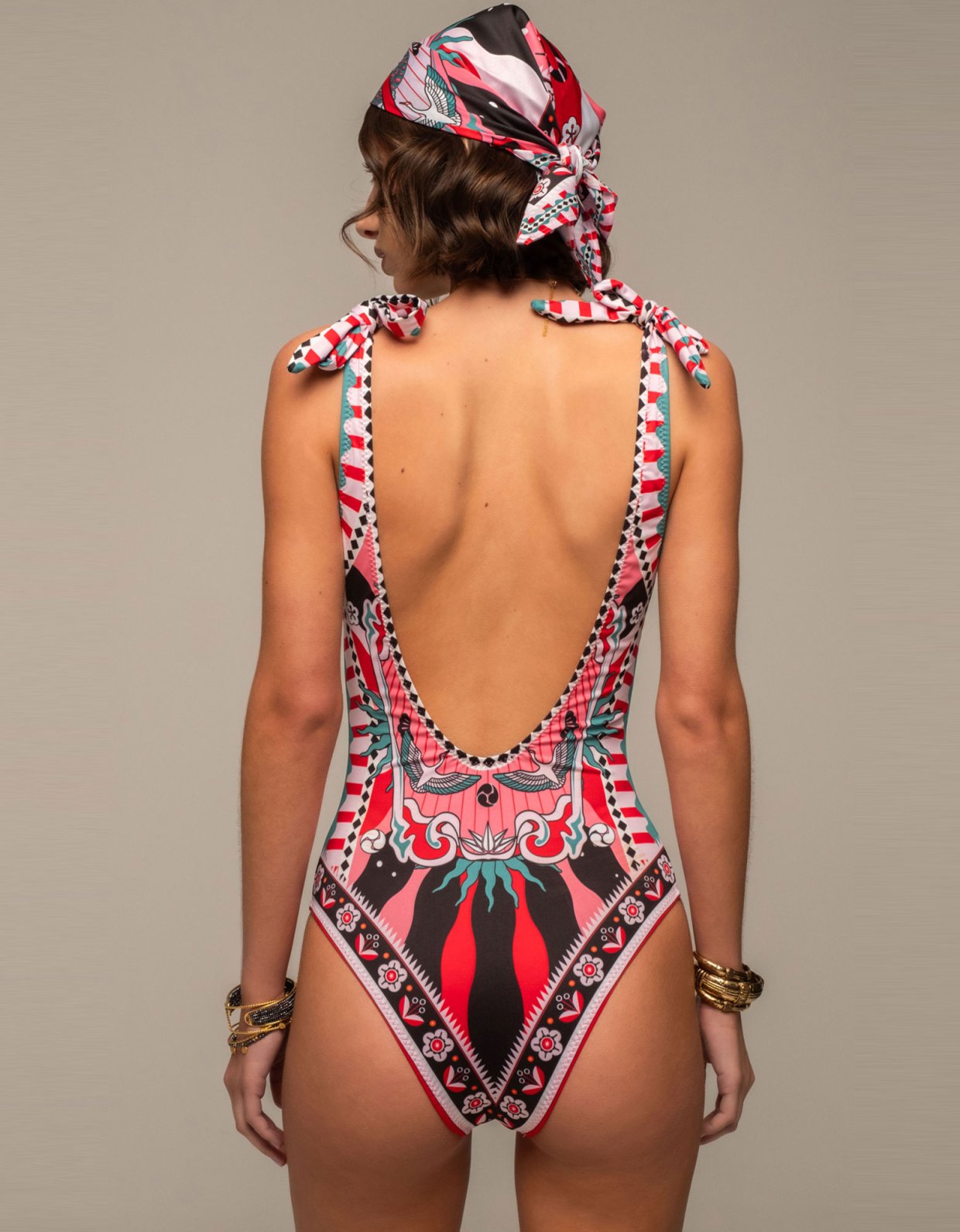 Peace and Chaos Genesis swimsuit