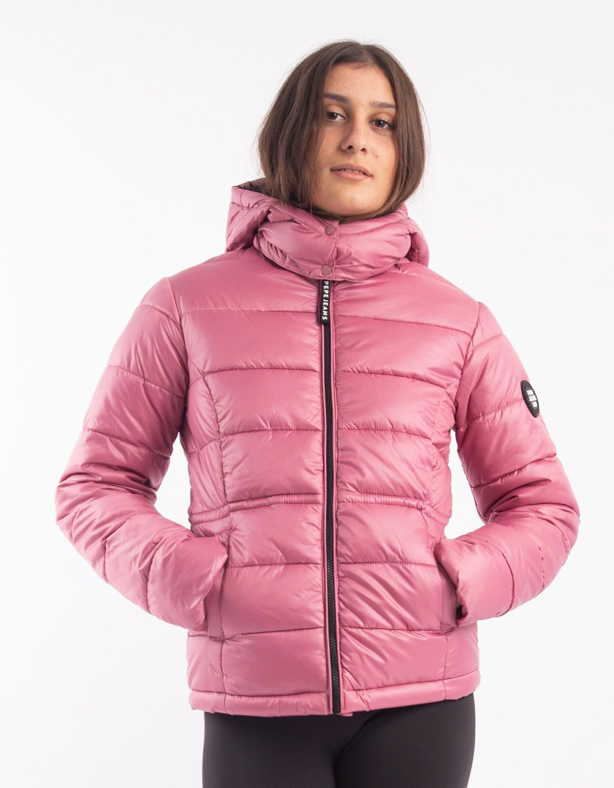 Pepe Jeans Camille padded jacket washed berry