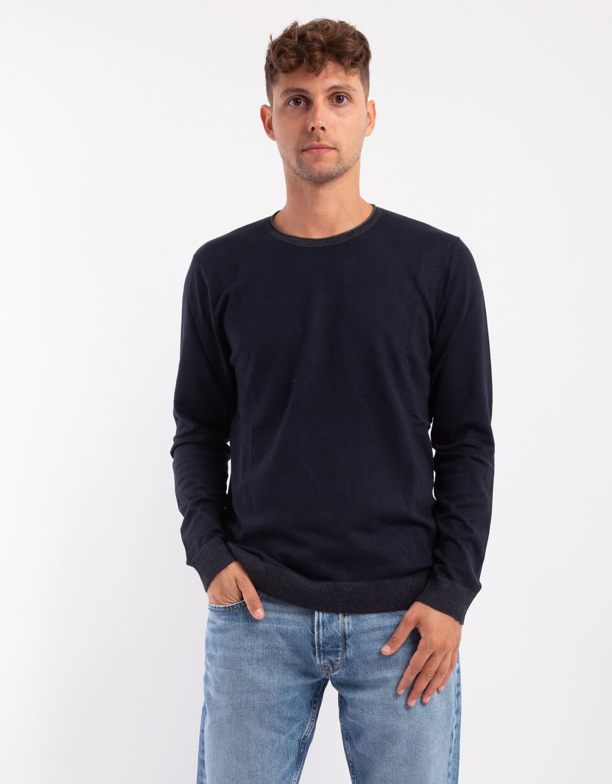 Gaudi Knitted sweater blue