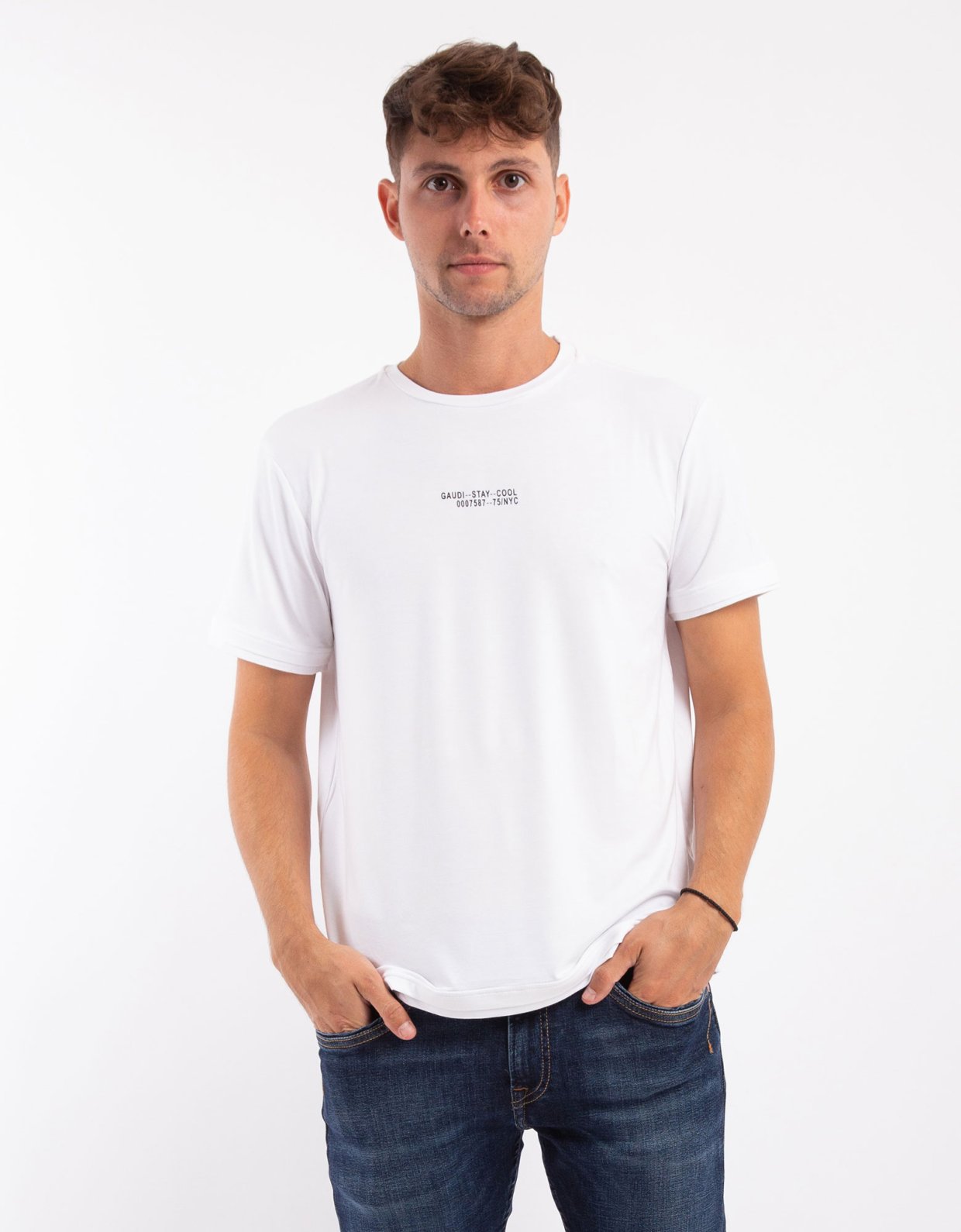 Gaudi Stay cool t-shirt white