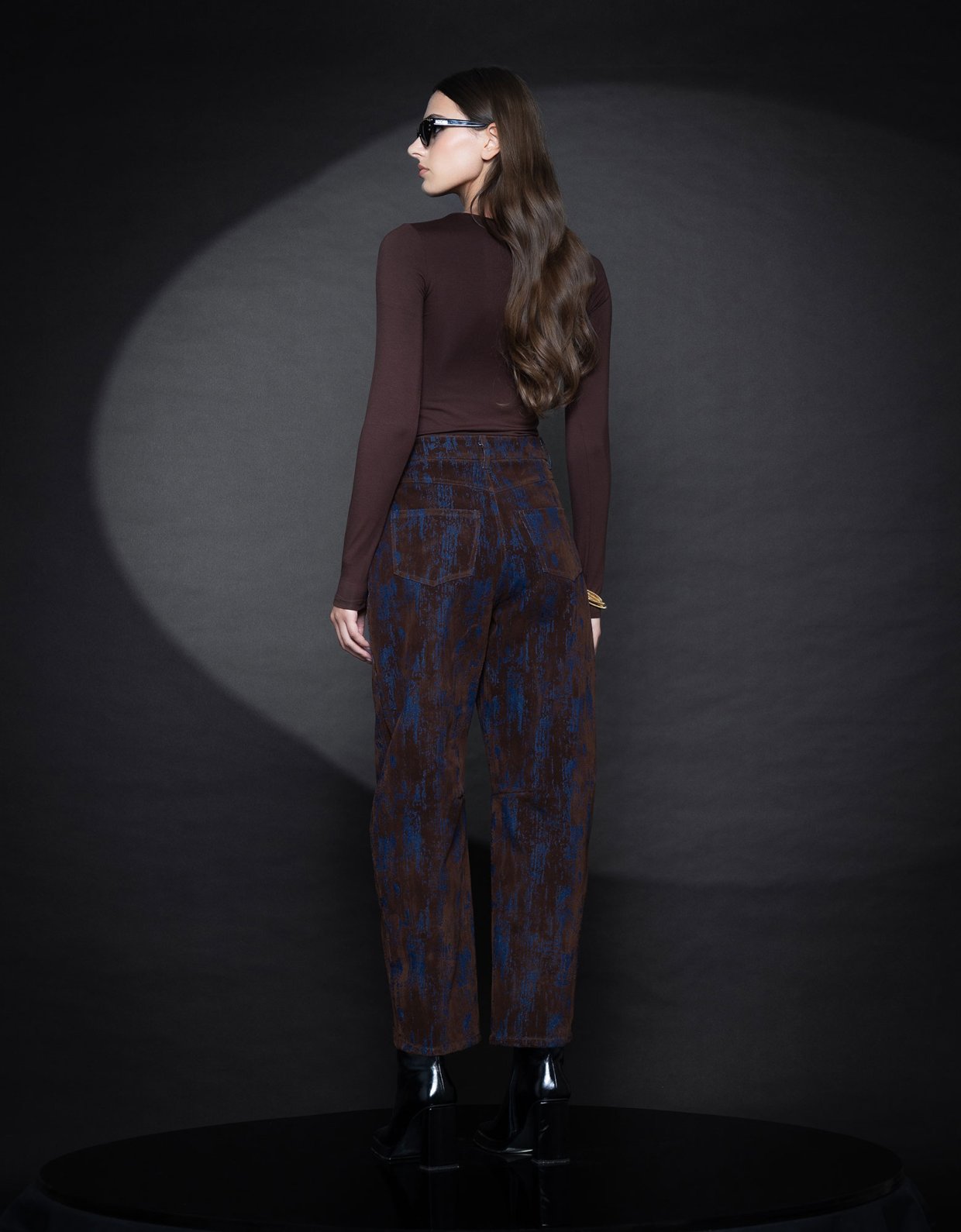 Foreveryoung Gigi barrel pants brown