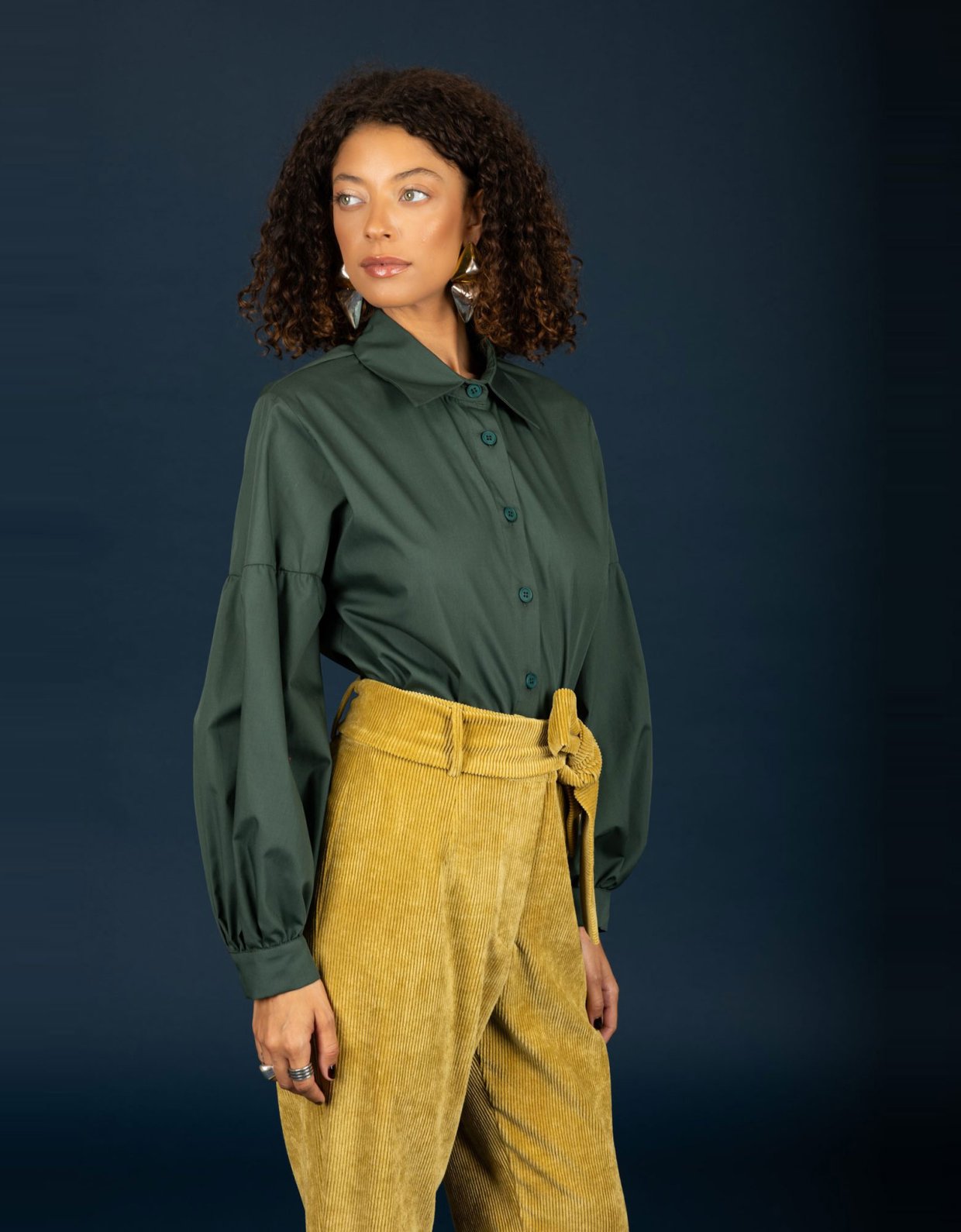 Chaton Gobber shirt green
