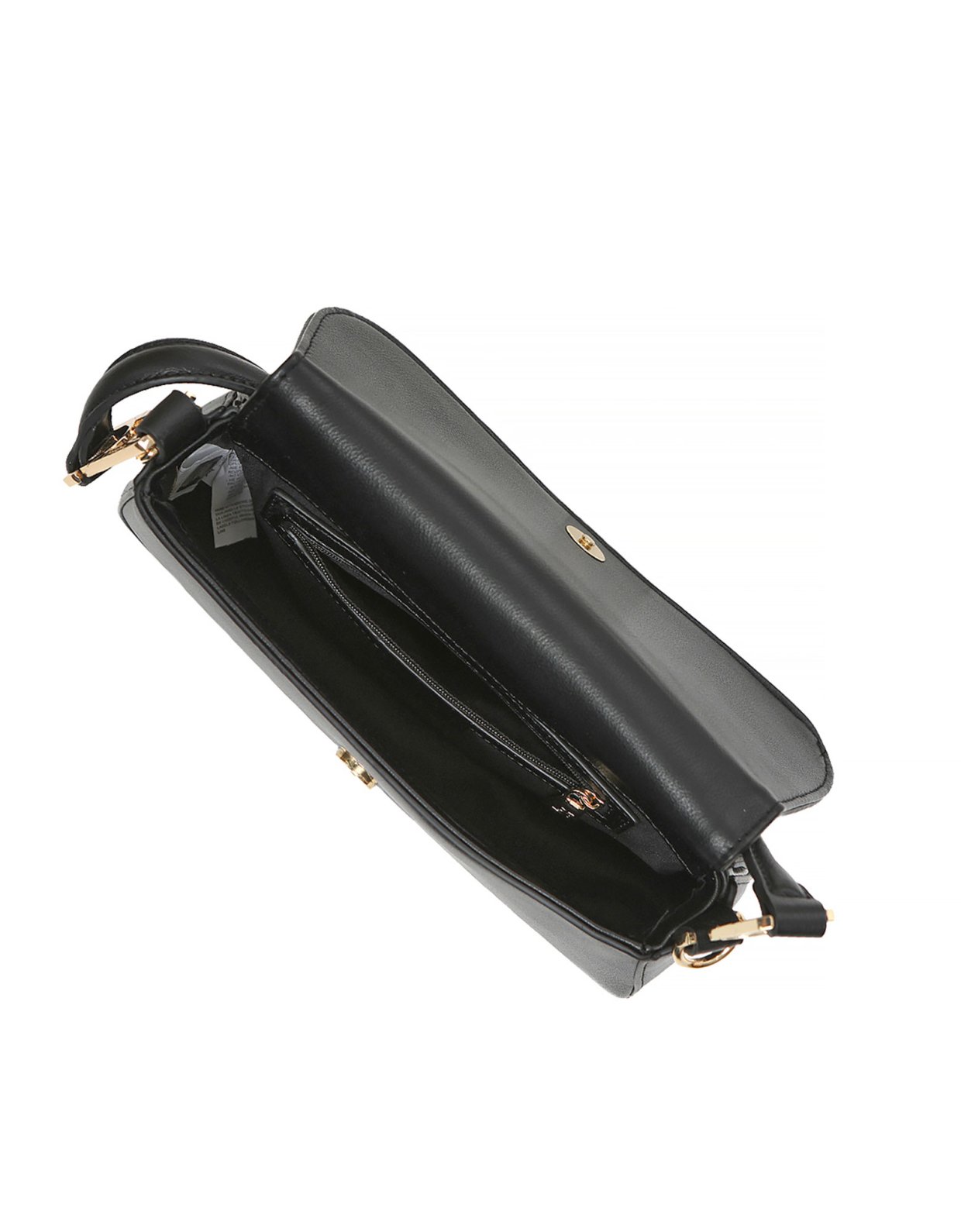 By Byblos Granati shoulder flap bag black