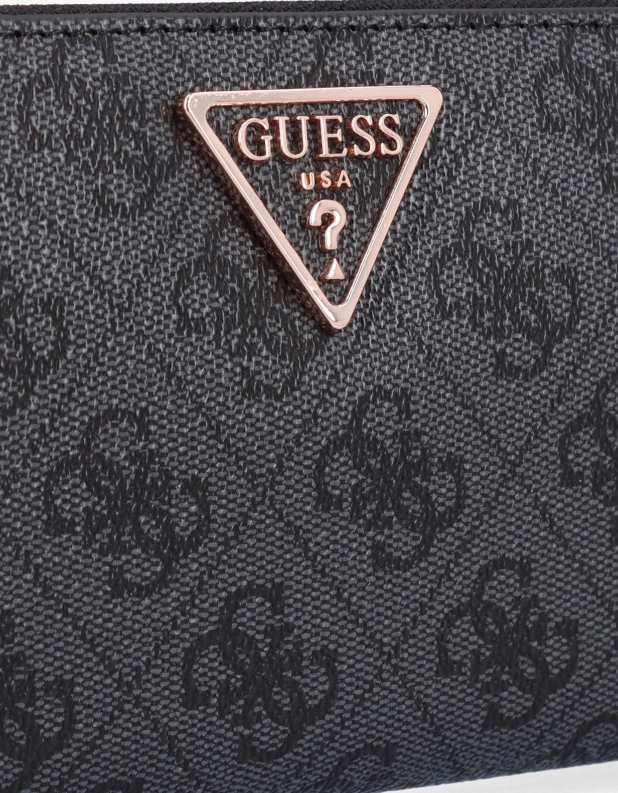 Guess Laurel maxi wallet coal logo