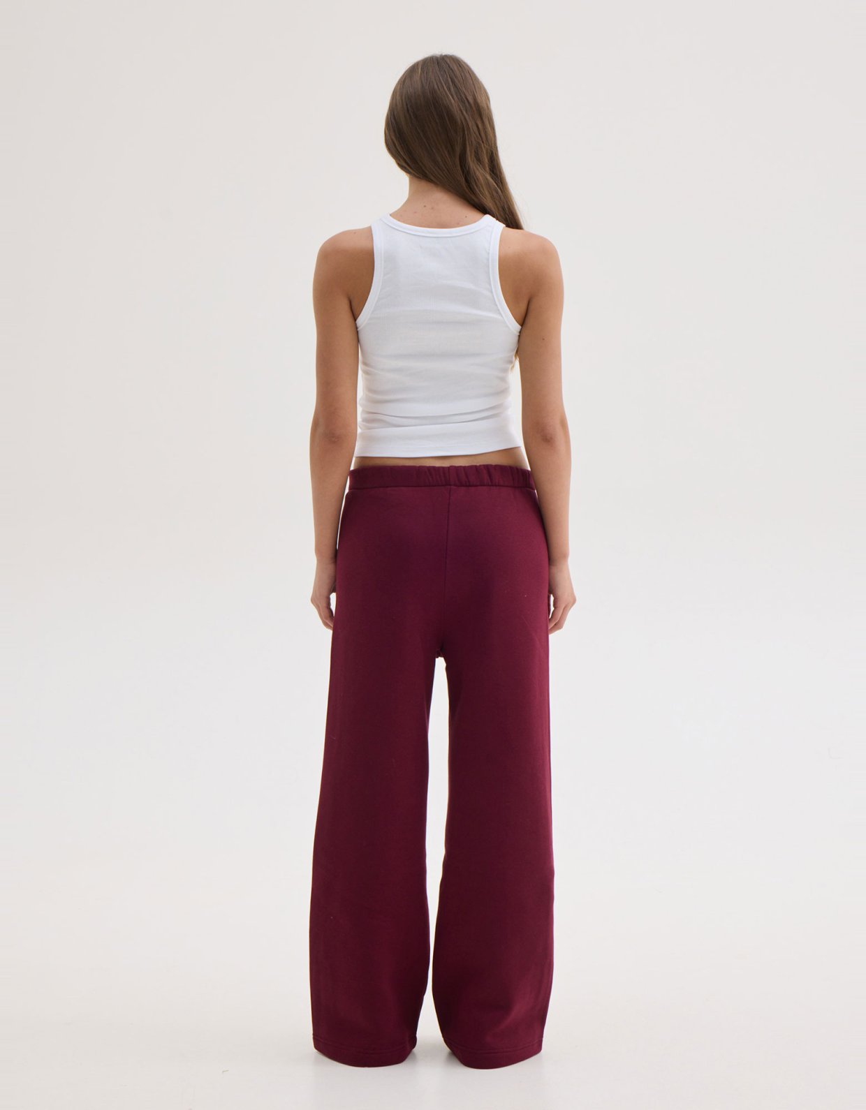 Sunset go Hailey sweatpants aubergine