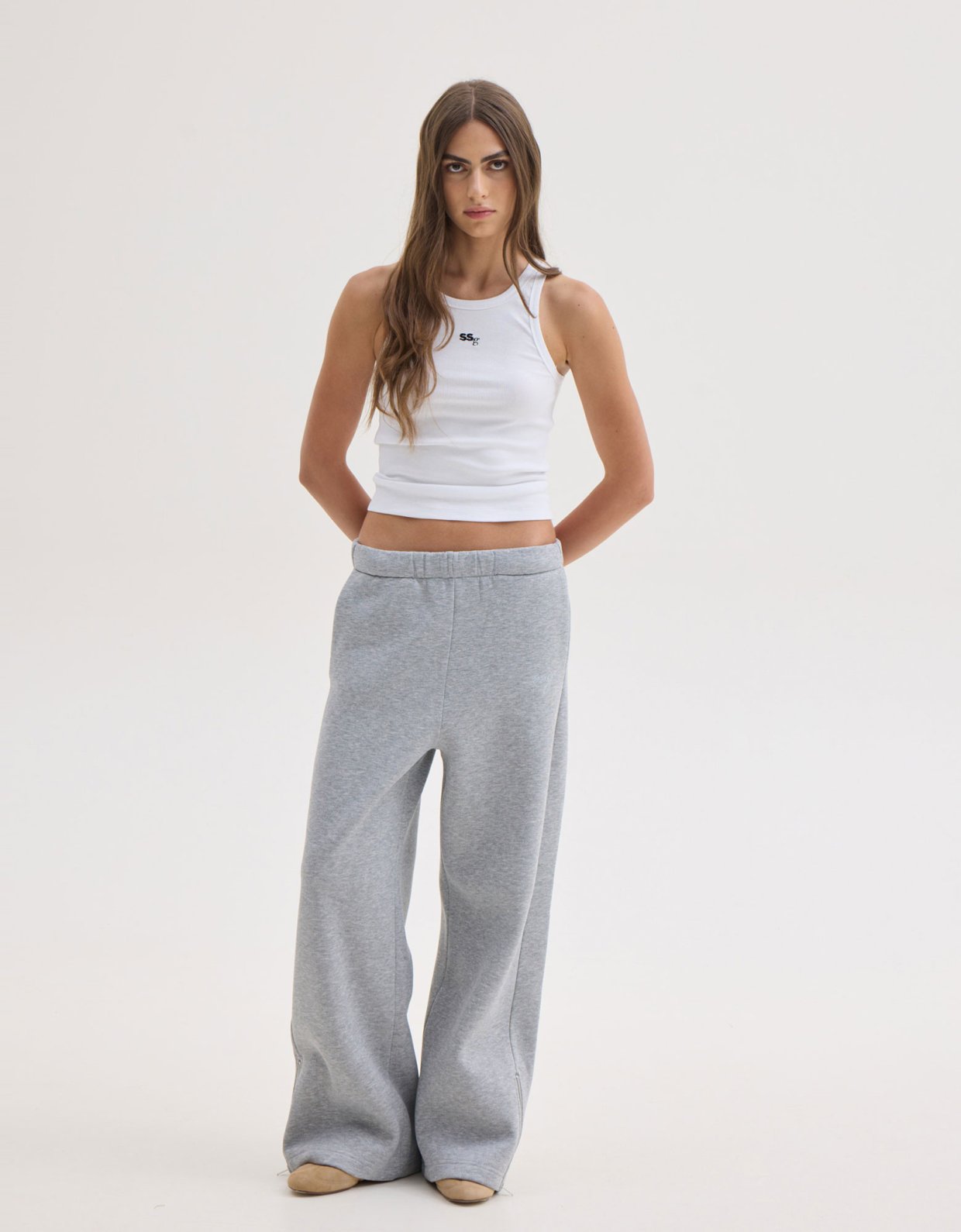 Sunset go Hailey sweatpants grey