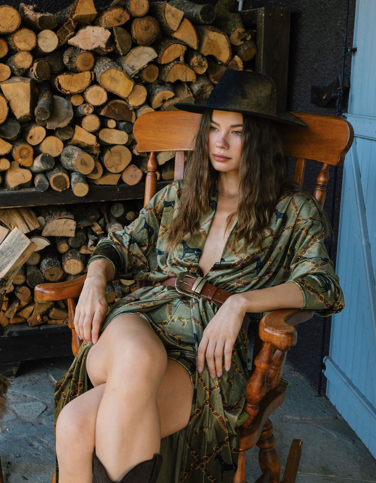 Abstracto Hamilton kimono
