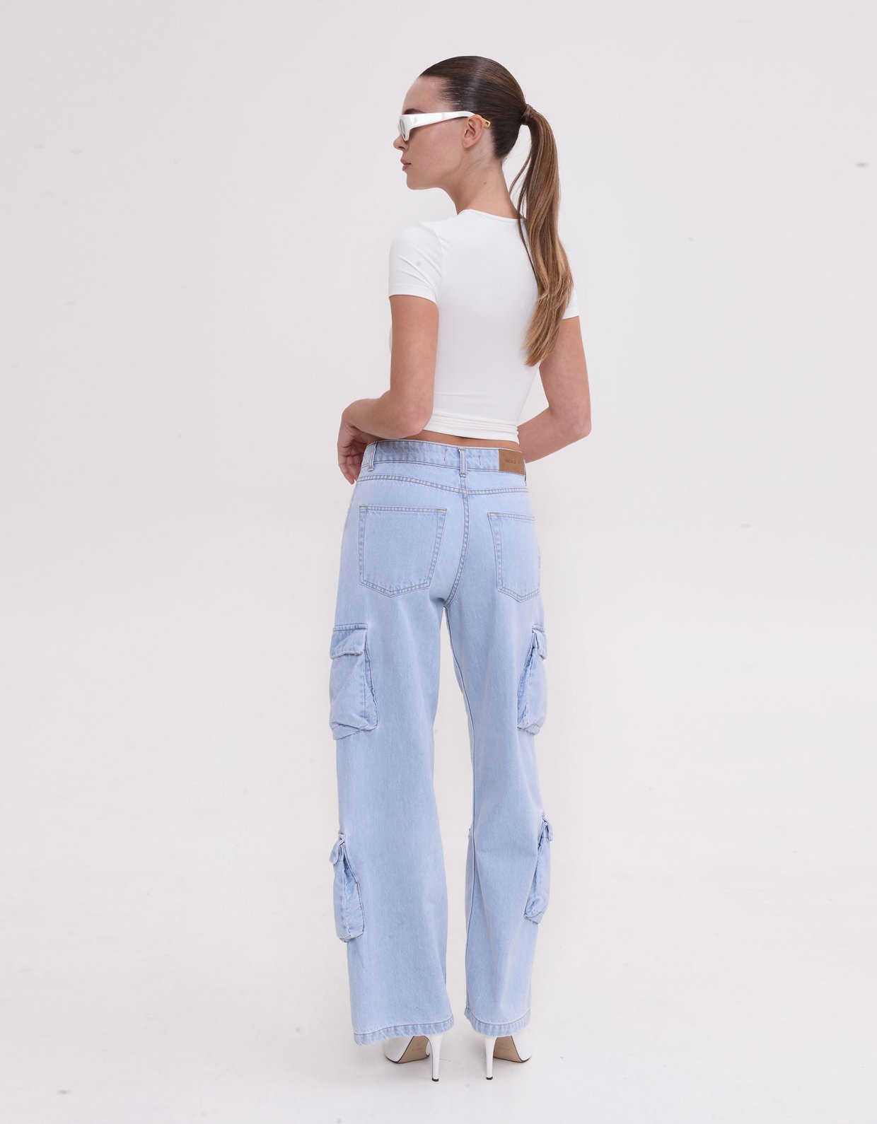 Sac Jeans Harper denim pants light blue