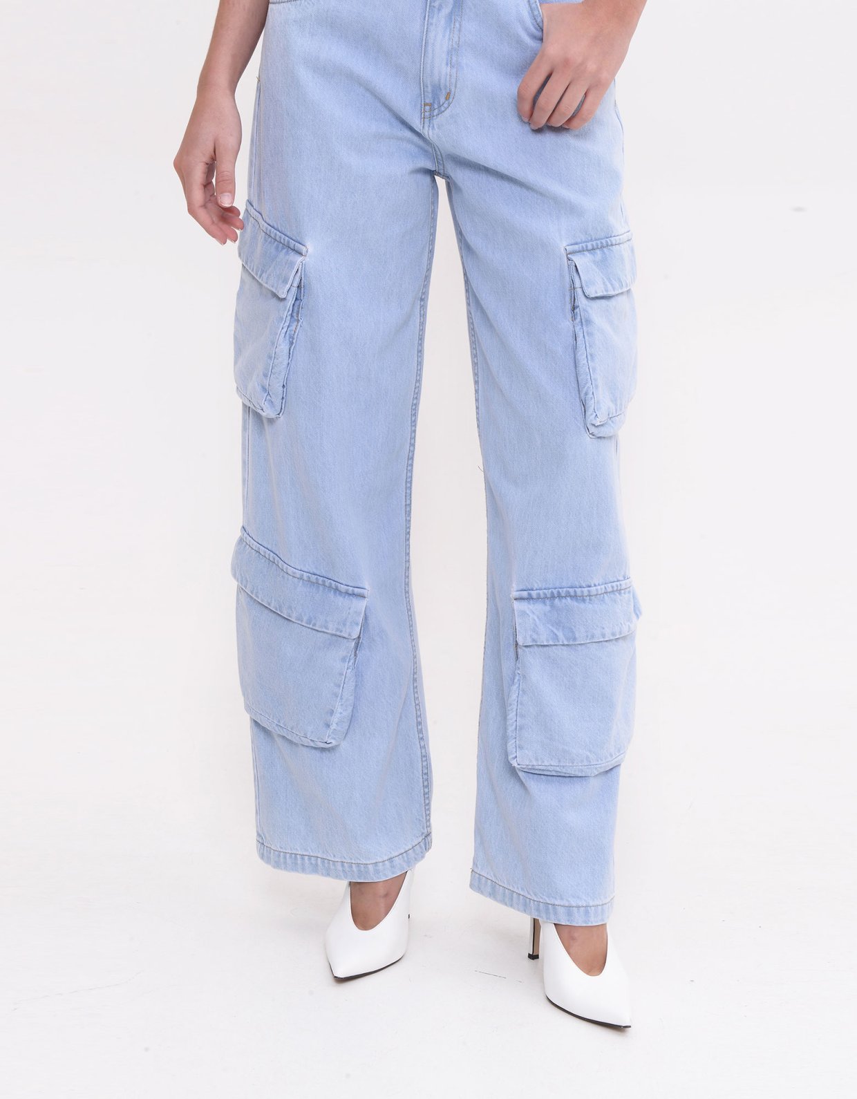 Sac Jeans Harper denim pants light blue