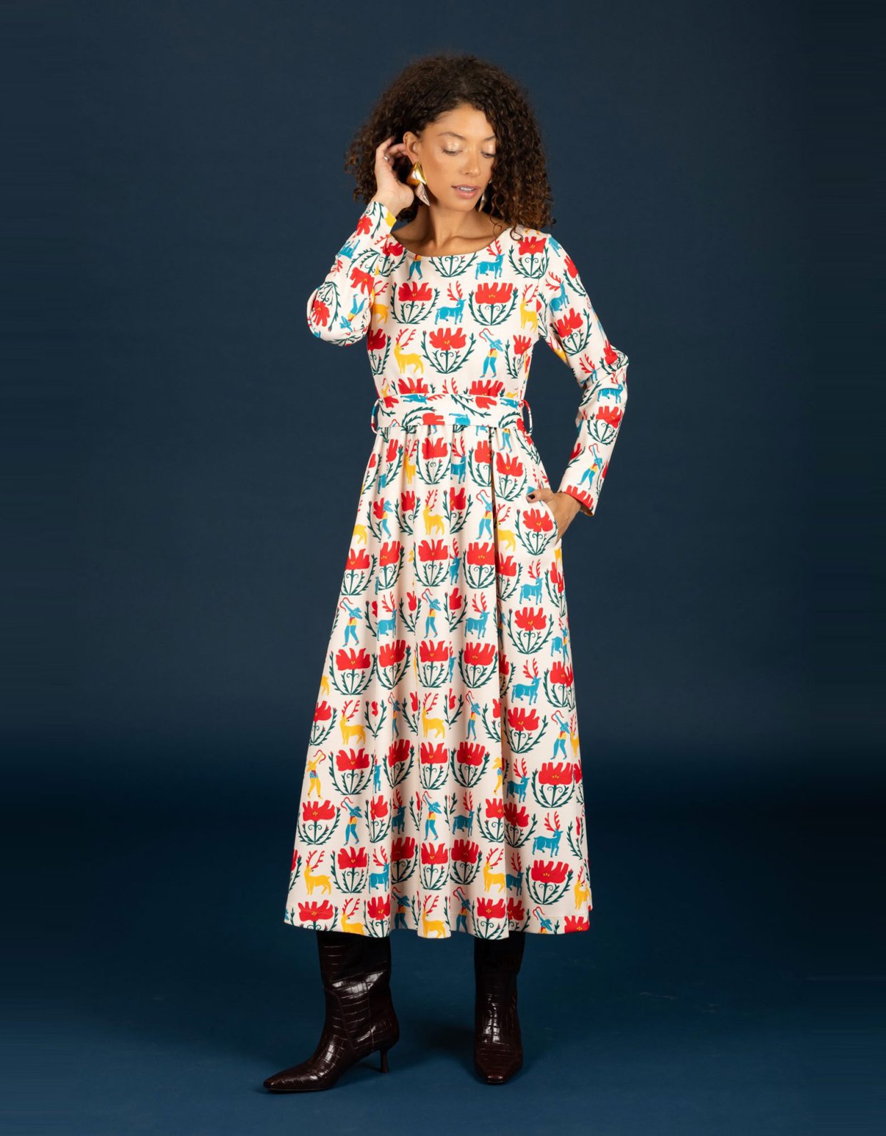 Chaton Harry dress ecru