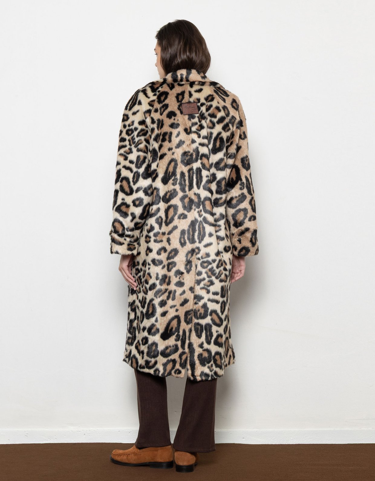 Mallory the label Haven coat animal print