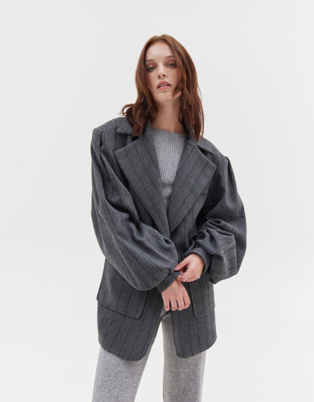 Sunset go Heather coat grey