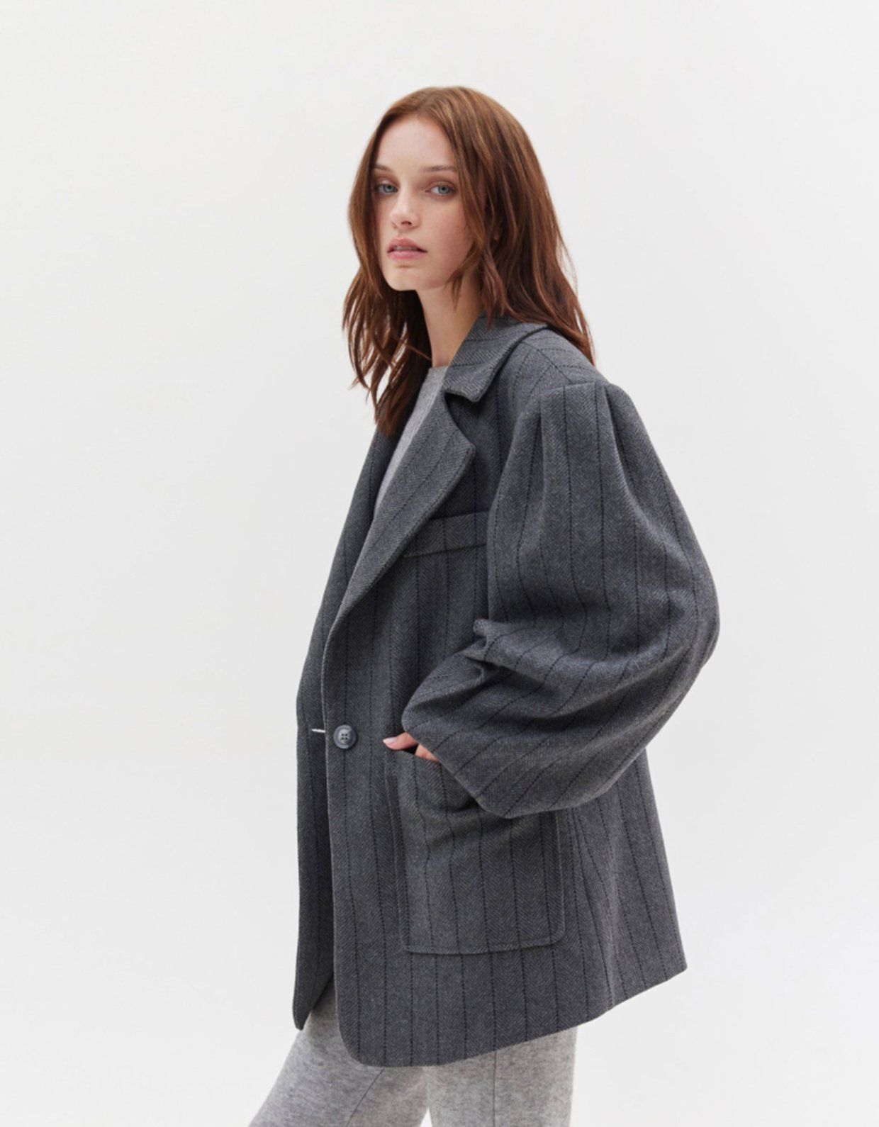 Sunset go Heather coat grey