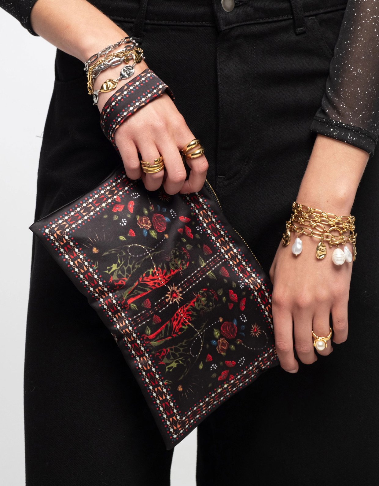 Peace and Chaos Heirloom pouch