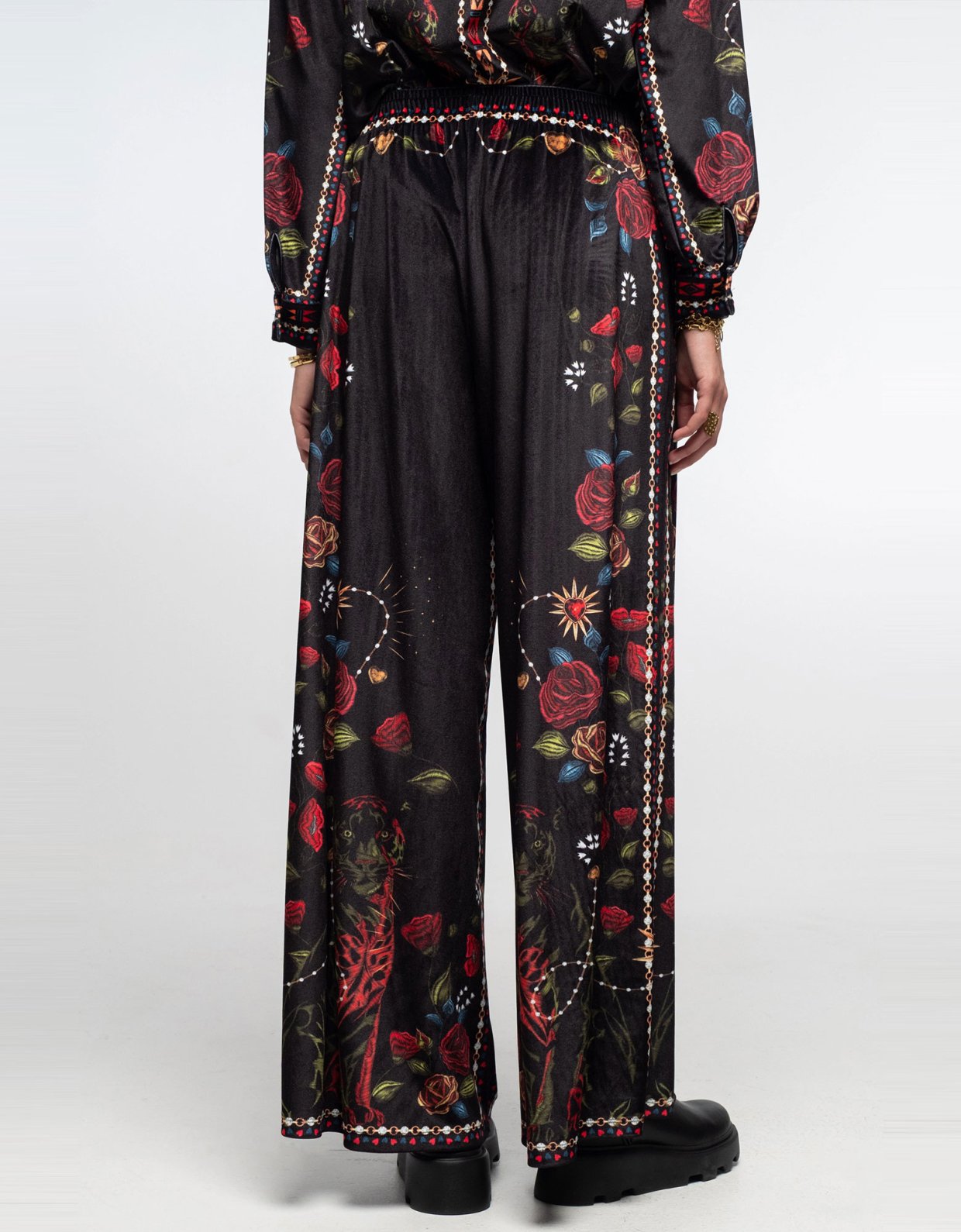 Peace and Chaos Heirloom velvet pants