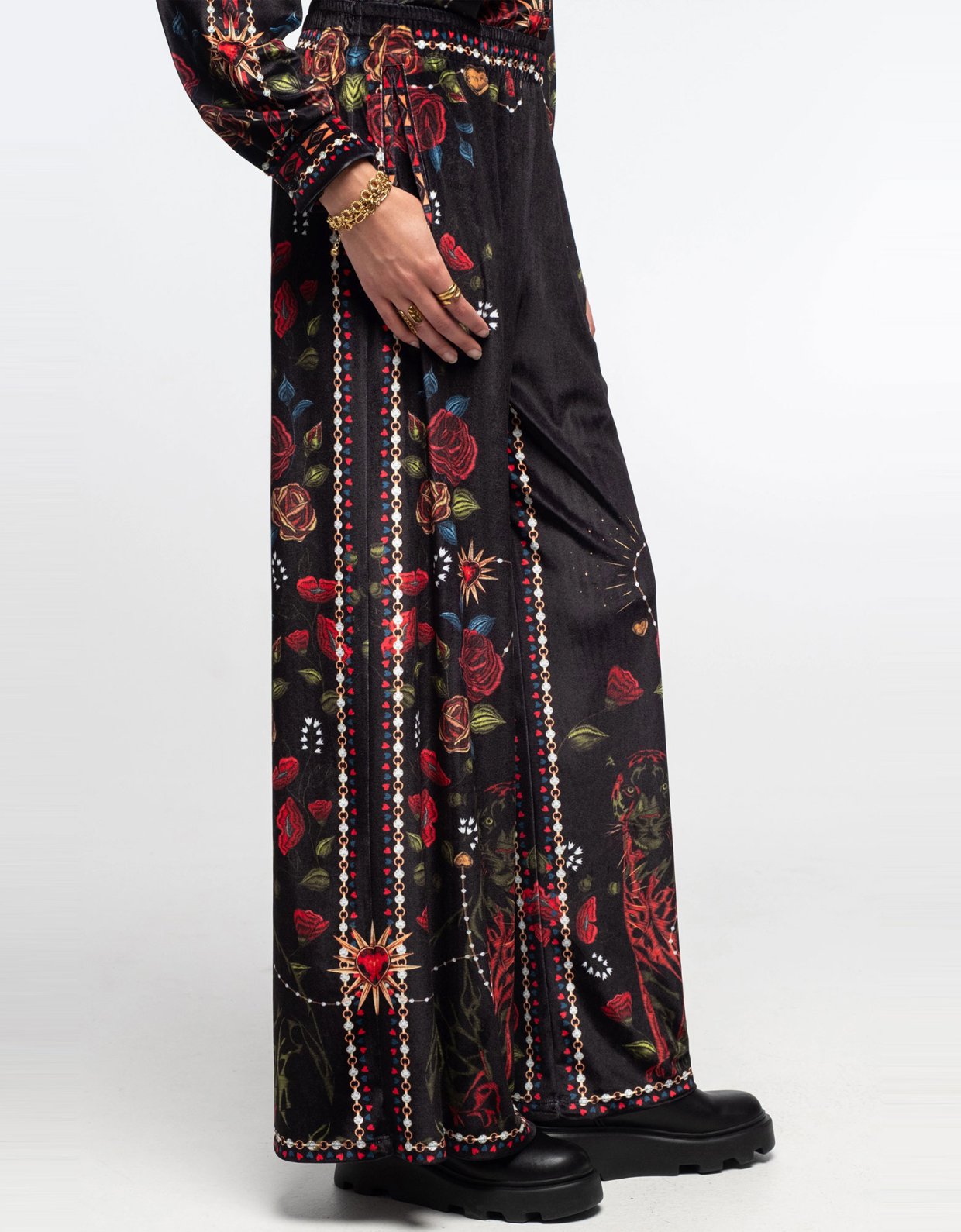 Peace and Chaos Heirloom velvet pants