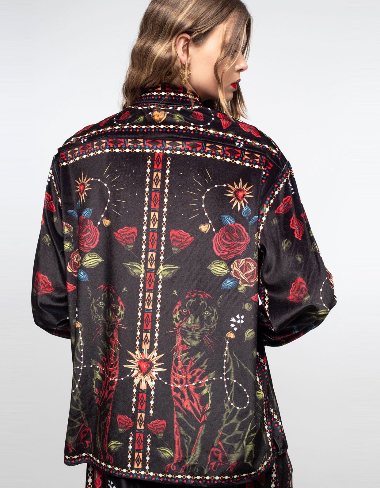 Peace and Chaos Heirloom velvet top