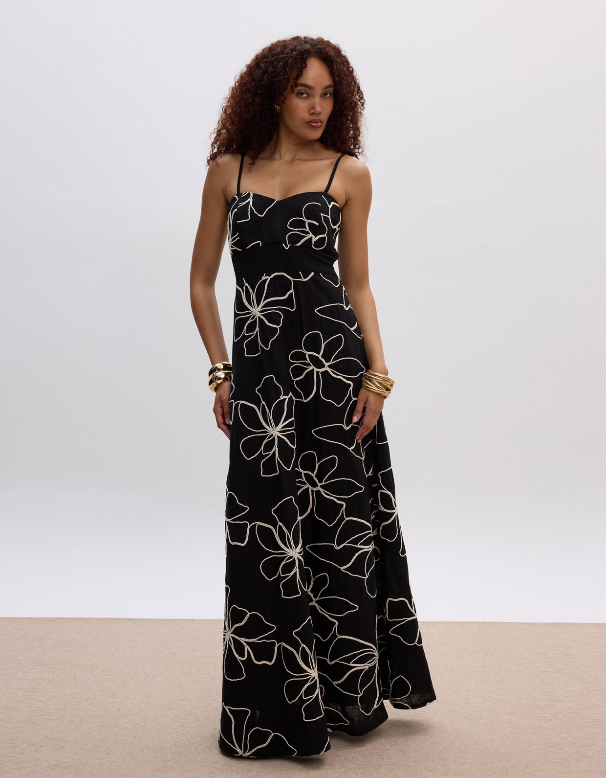 Ciel Concept Herene embroidered dress