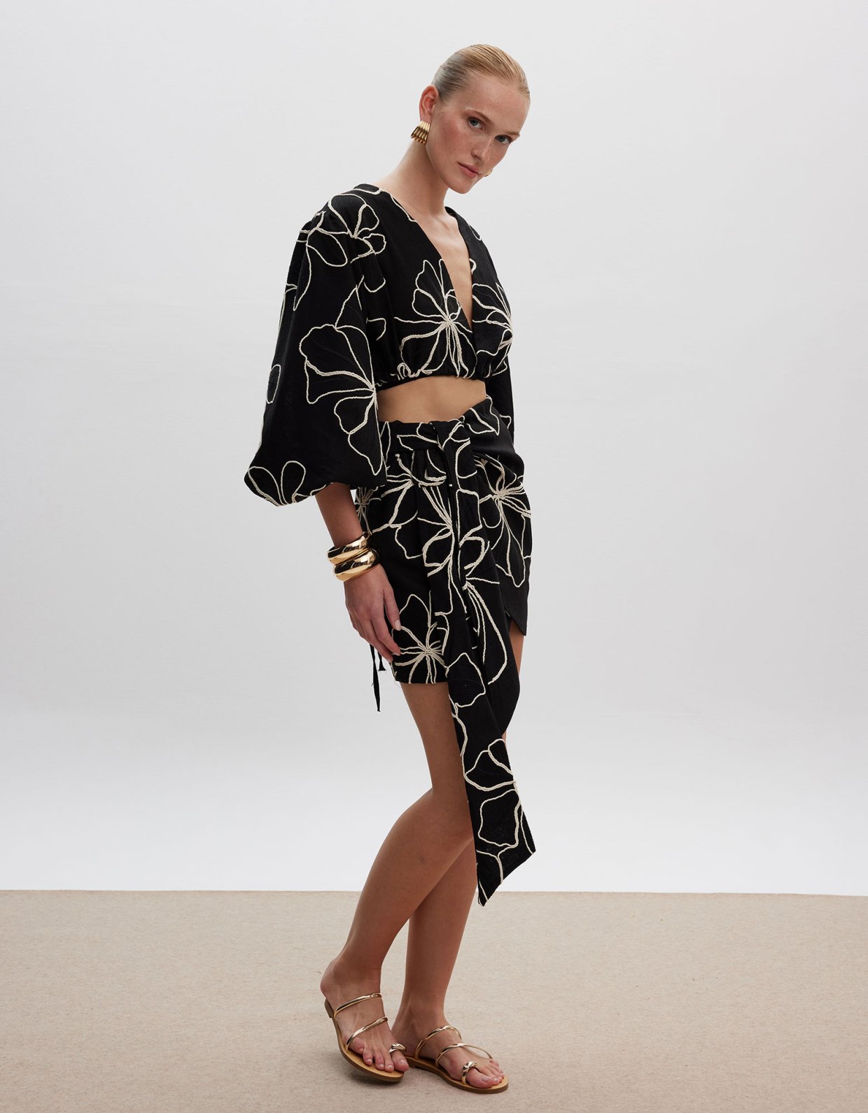 Ciel Concept Herene embroidered set