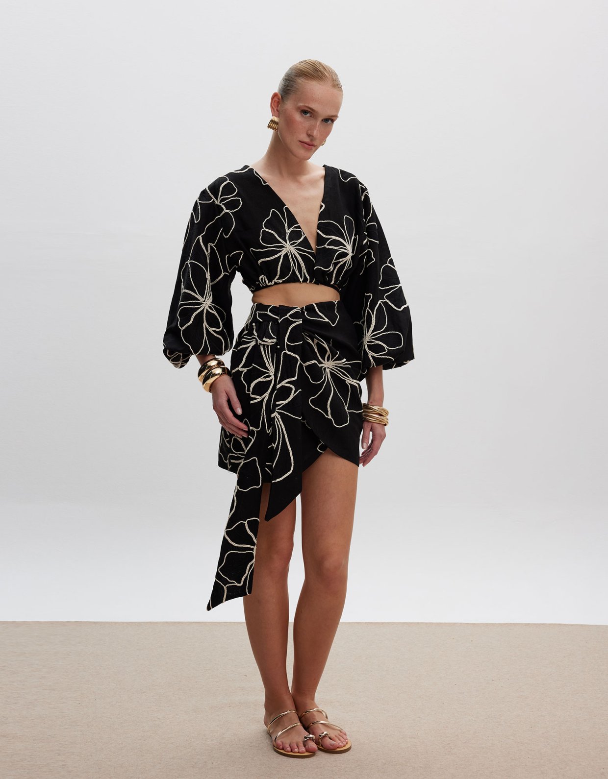 Ciel Concept Herene embroidered set