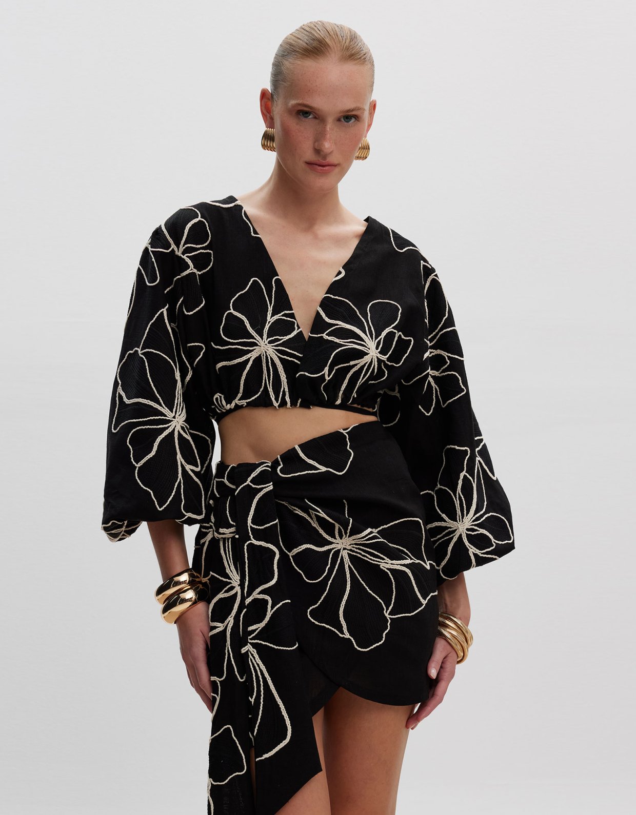 Ciel Concept Herene embroidered set