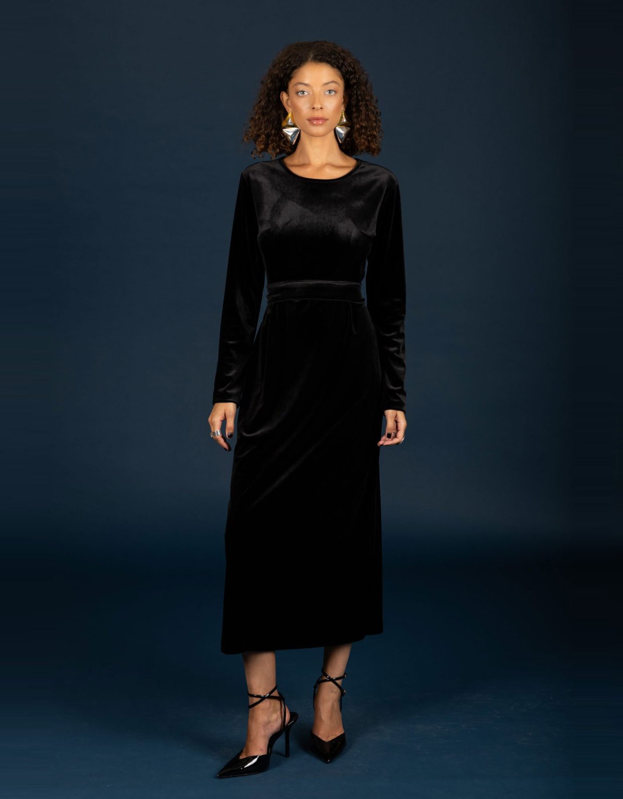 Chaton Hermione dress black