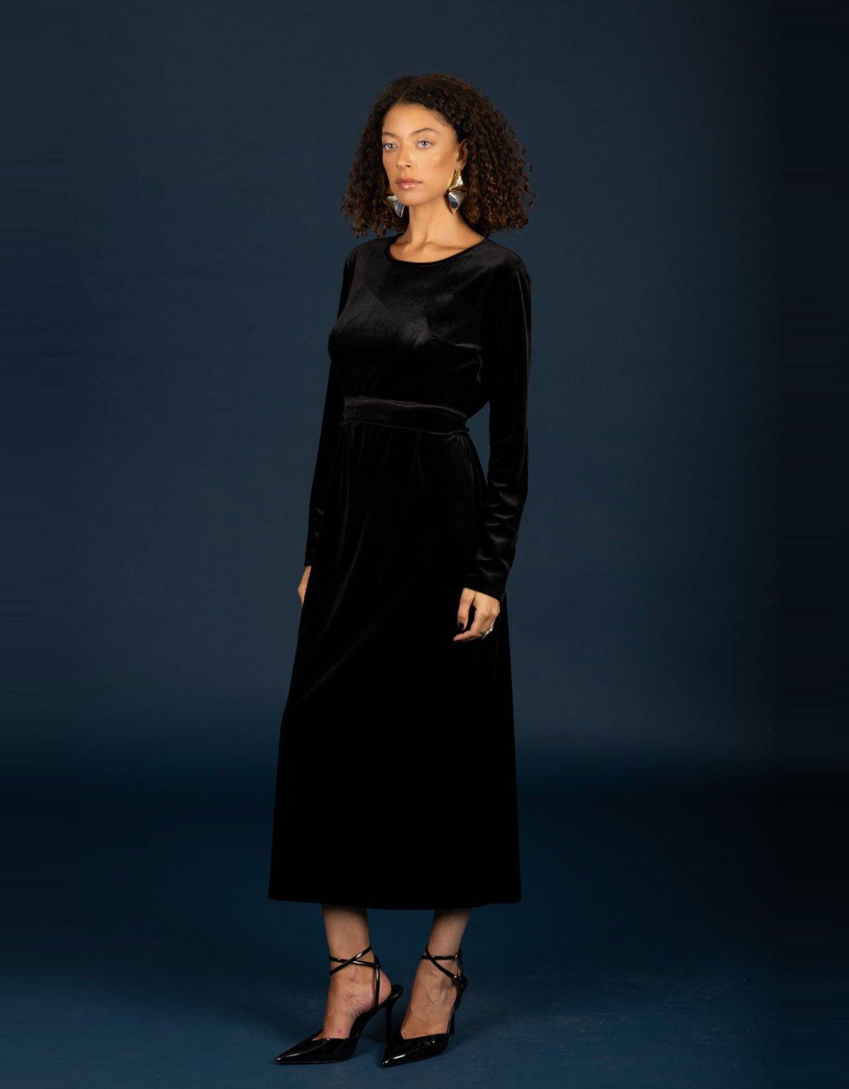 Chaton Hermione dress black